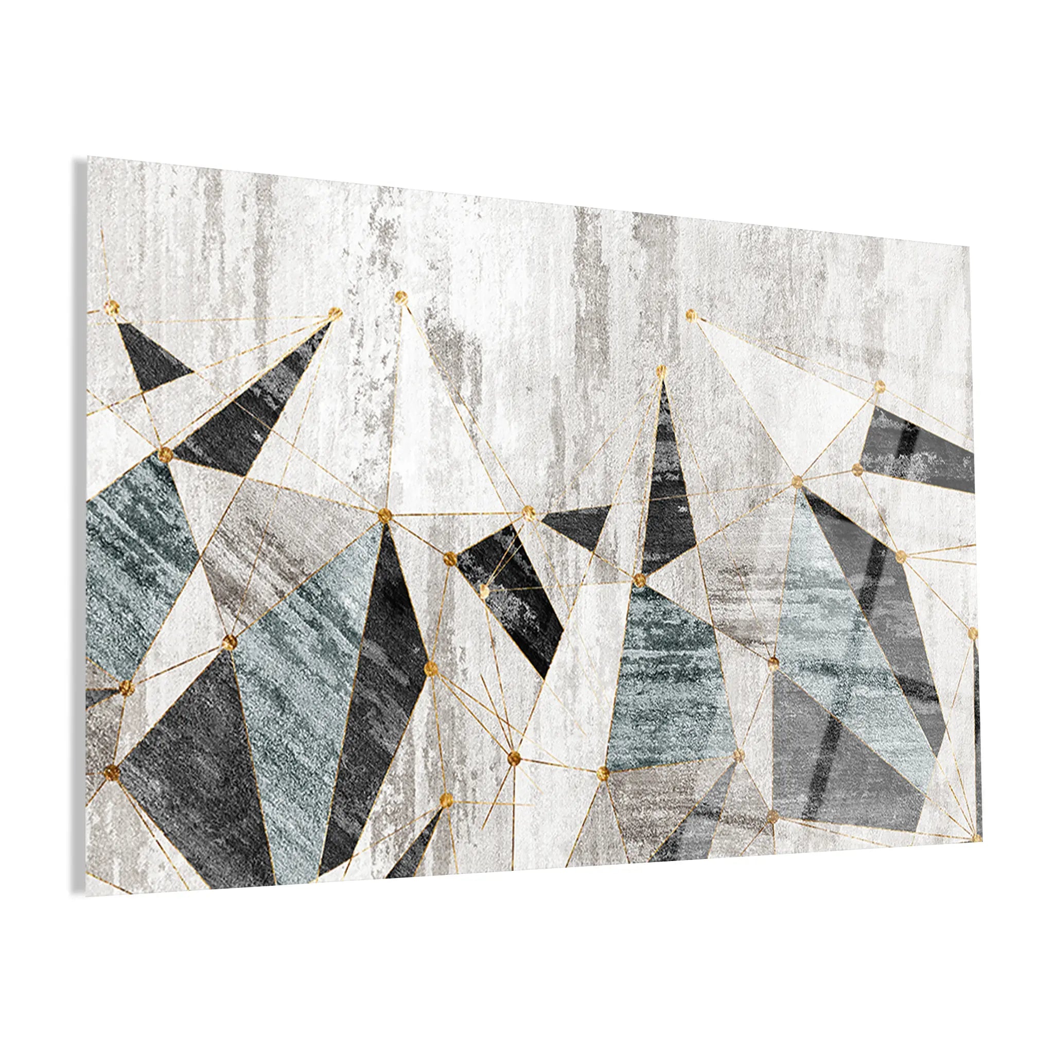 Abstract Glass Wall Art GAD056-A 90 x 60 cm