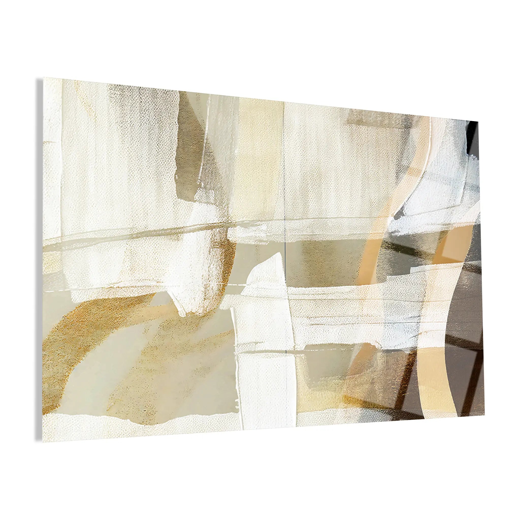 Abstract Glass Wall Art GAD059-A 90 x 60 cm