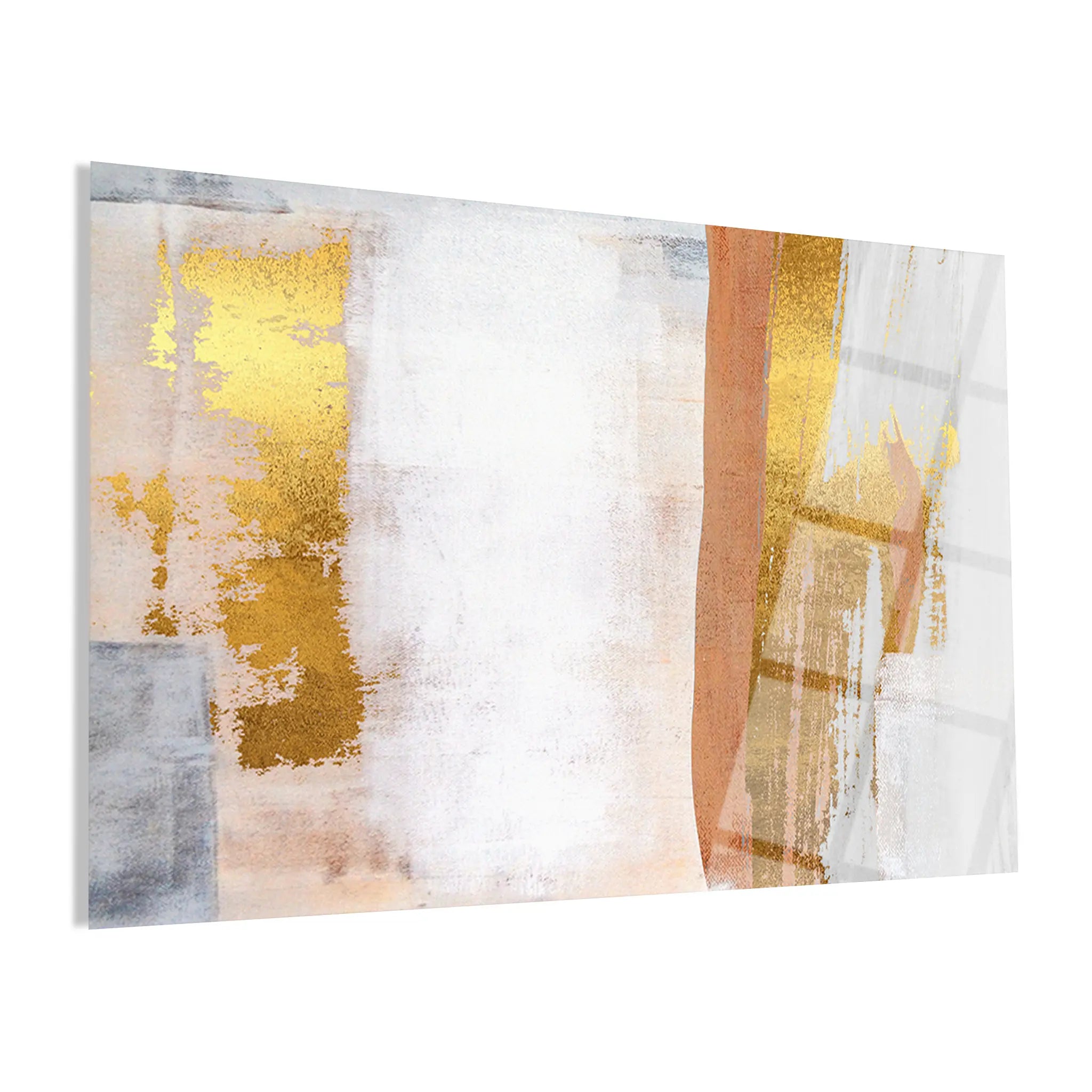 Abstract Glass Wall Art GAD061-A 90 x 60 cm