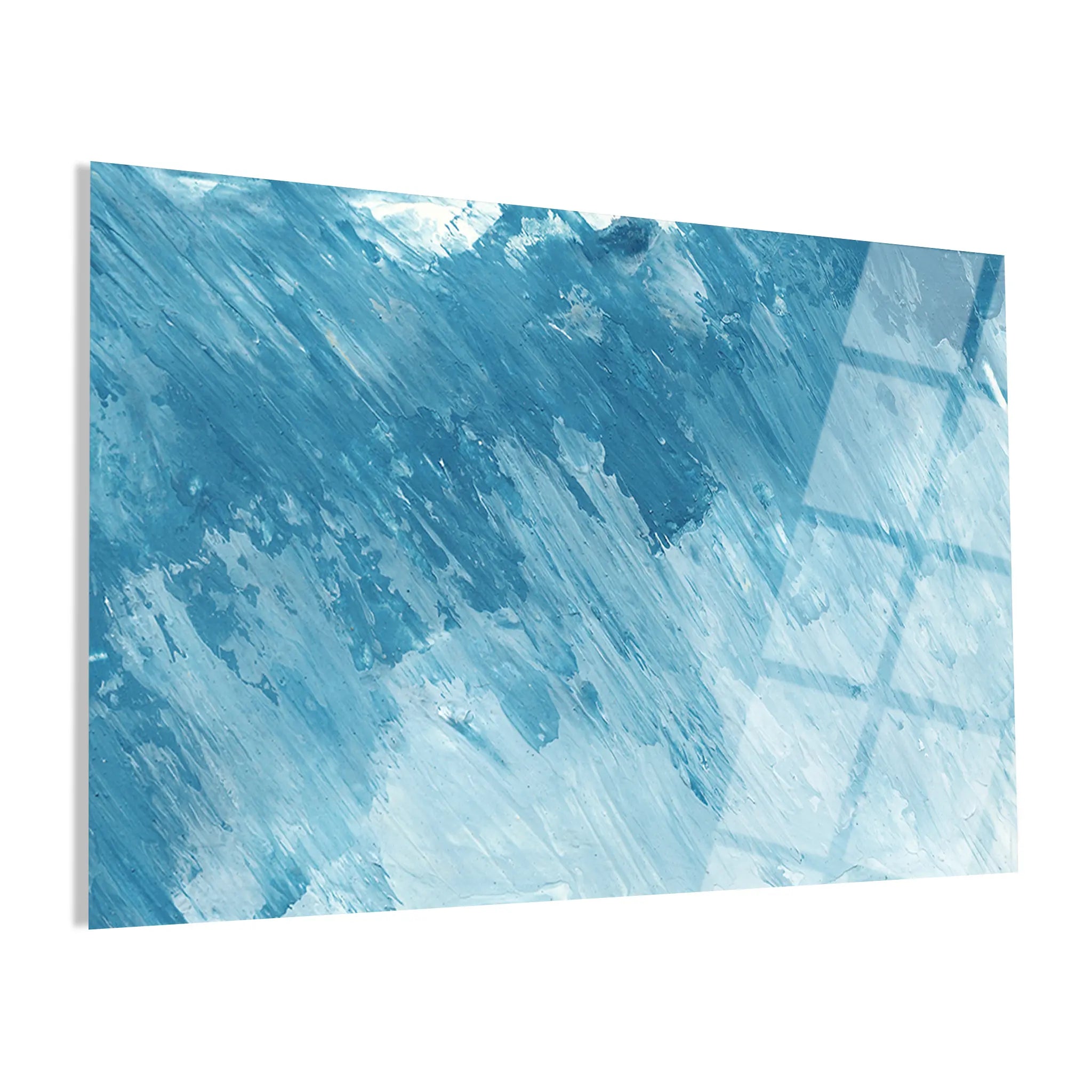 Abstract Glass Wall Art GAD064-A 90 x 60 cm