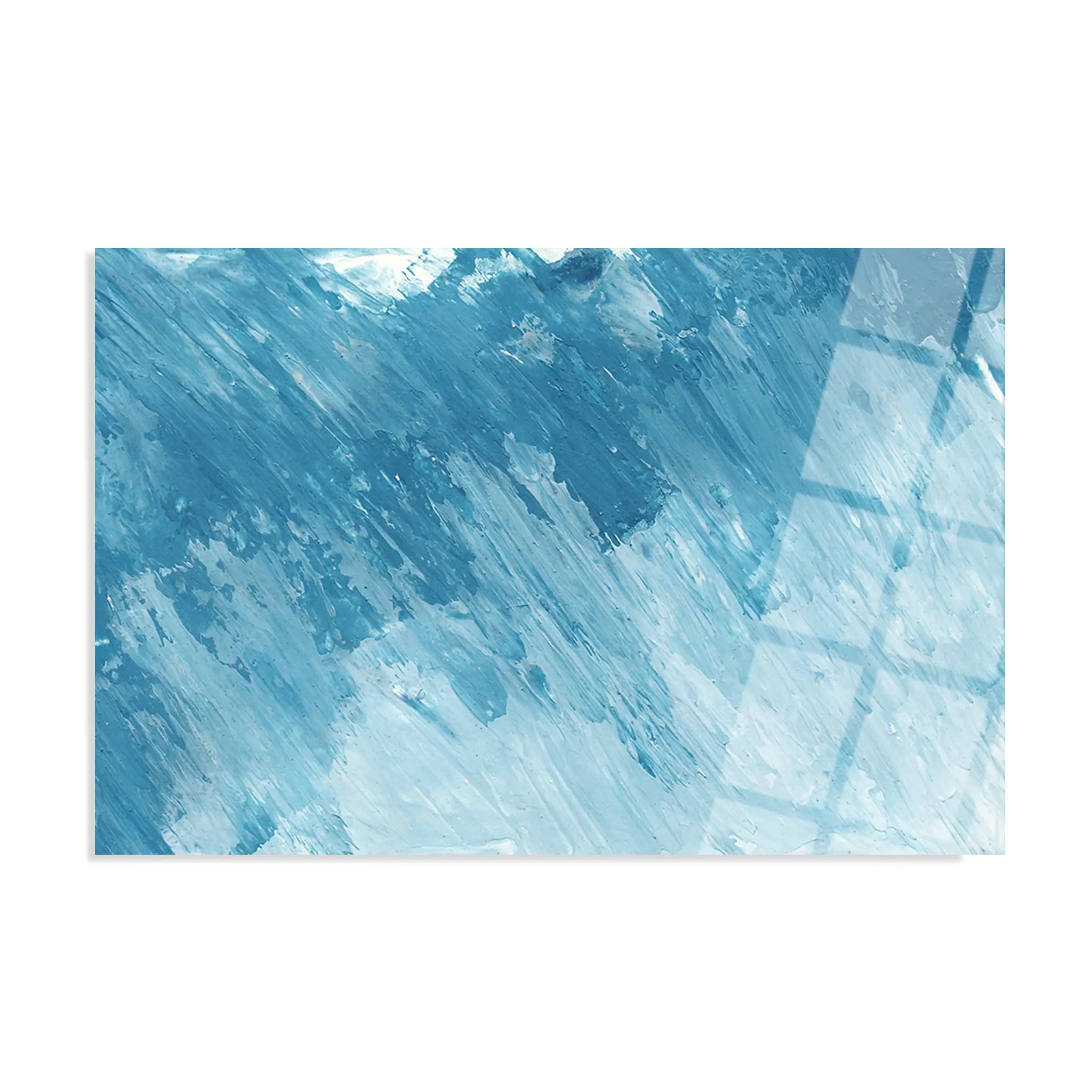 Abstract Glass Wall Art GAD064-A 90 x 60 cm