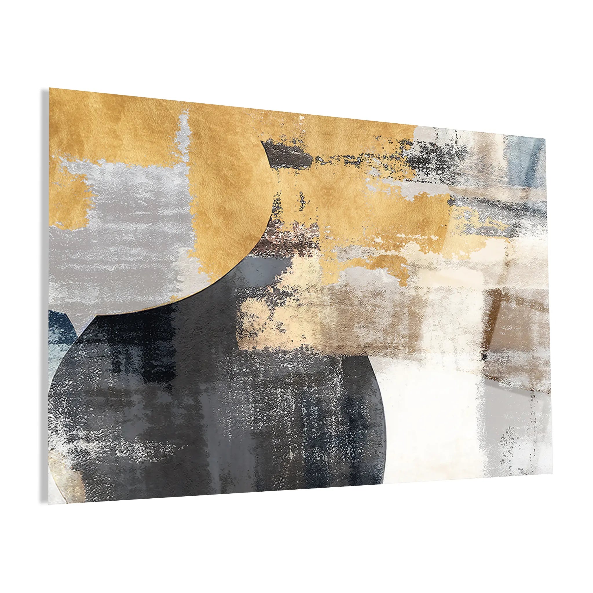 Abstract Glass Wall Art GAD065-A 90 x 60 cm