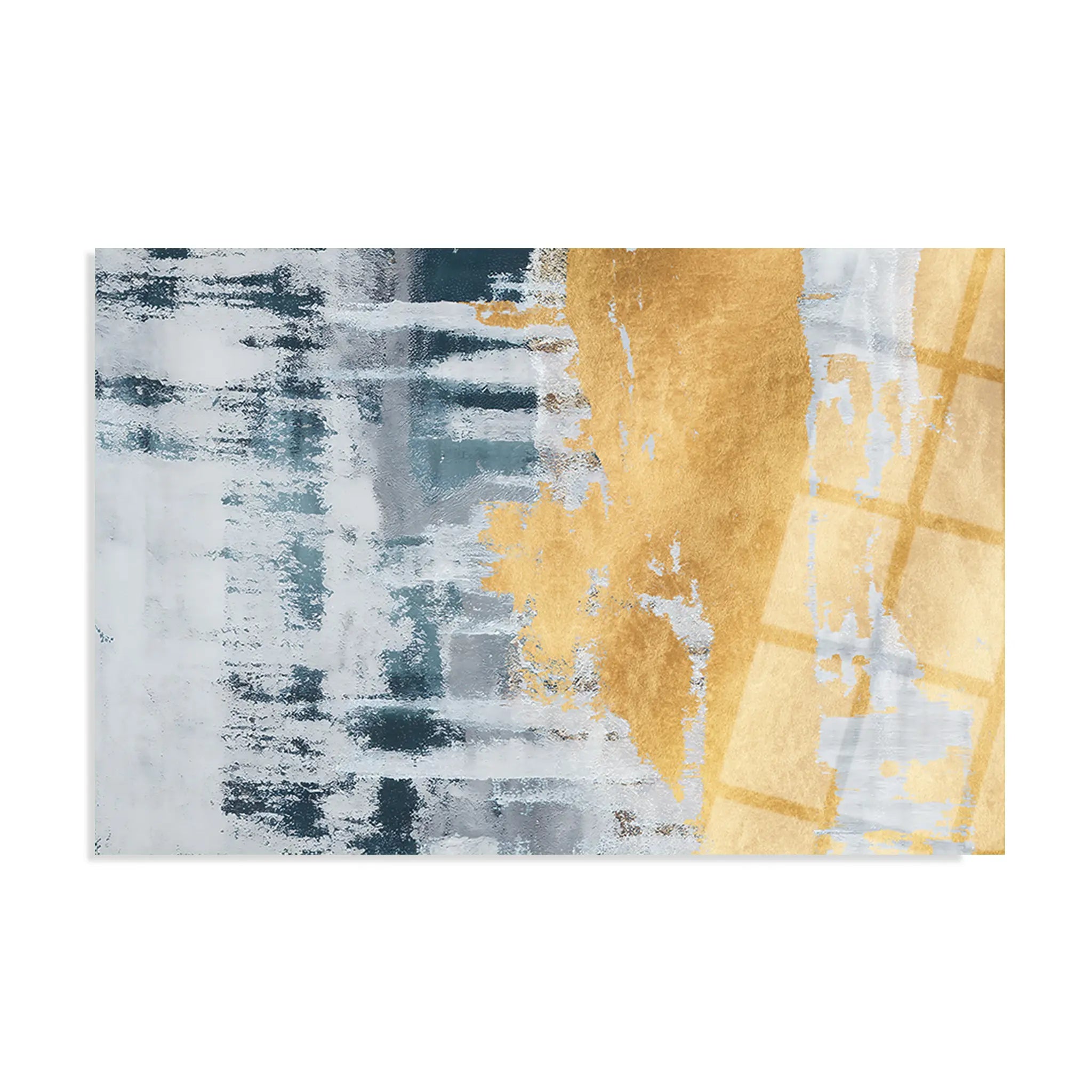 Abstract Glass Wall Art GAD066-A 90 x 60 cm