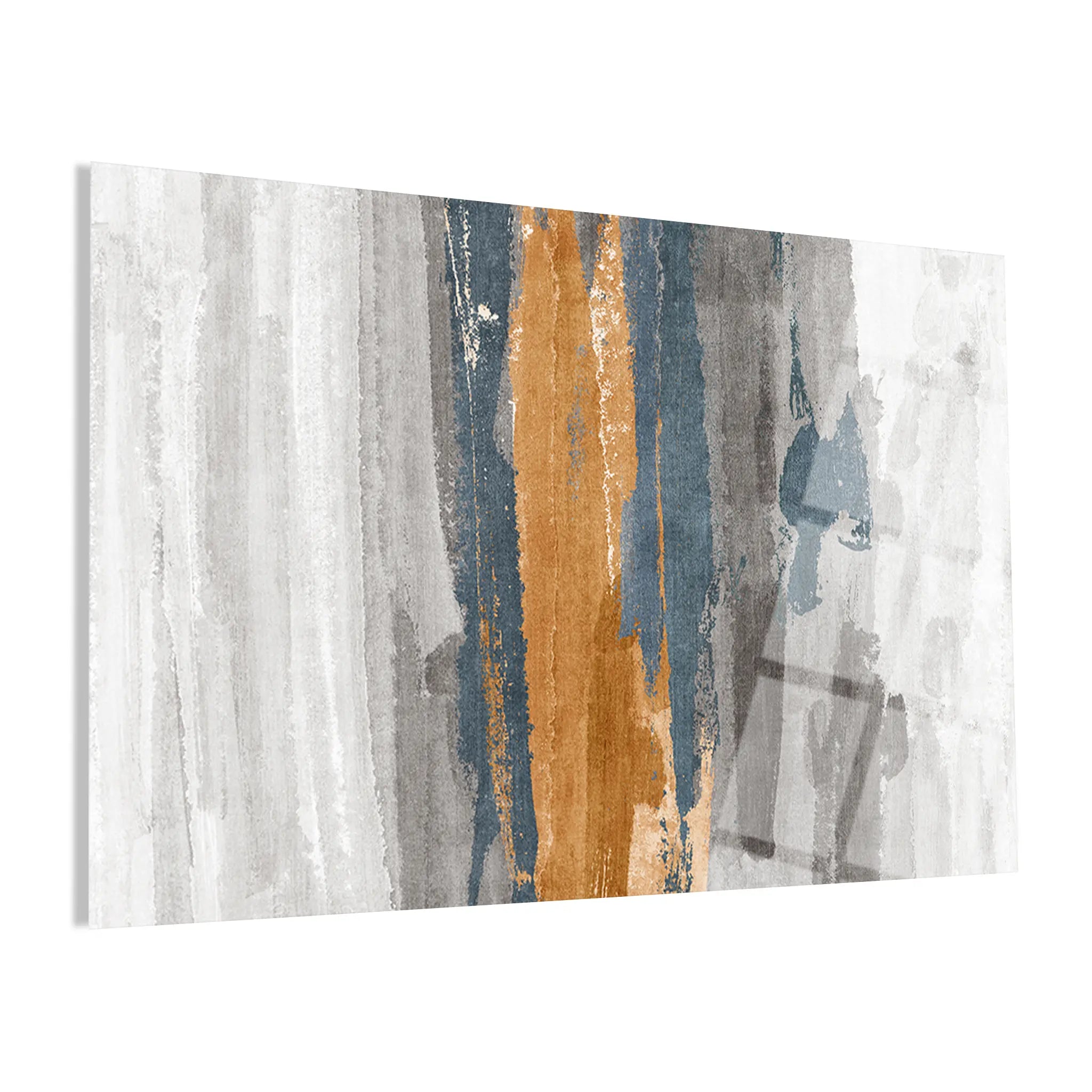 Abstract Glass Wall Art GAD069-A 90 x 60 cm