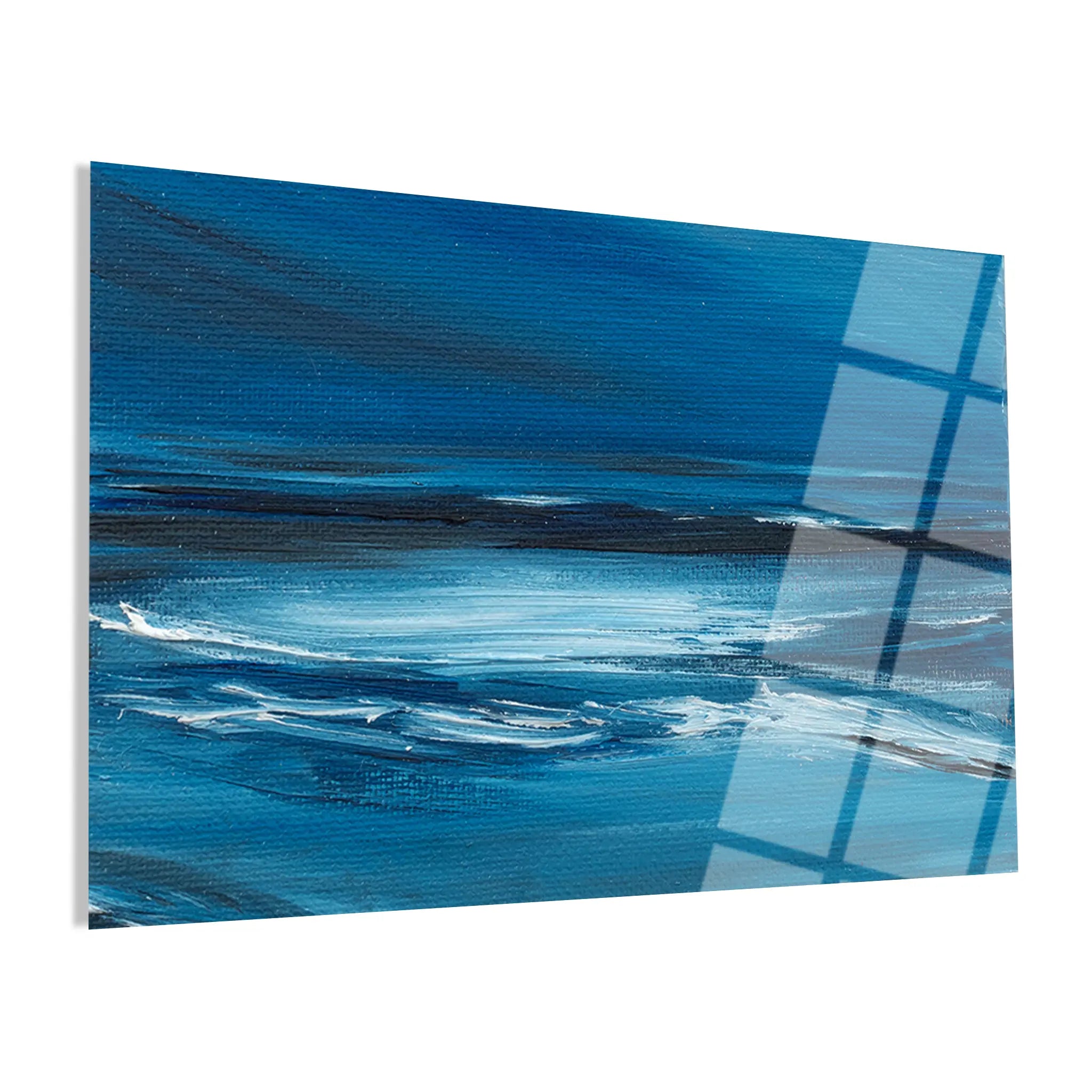 Abstract Glass Wall Art GAD072-A 90 x 60 cm