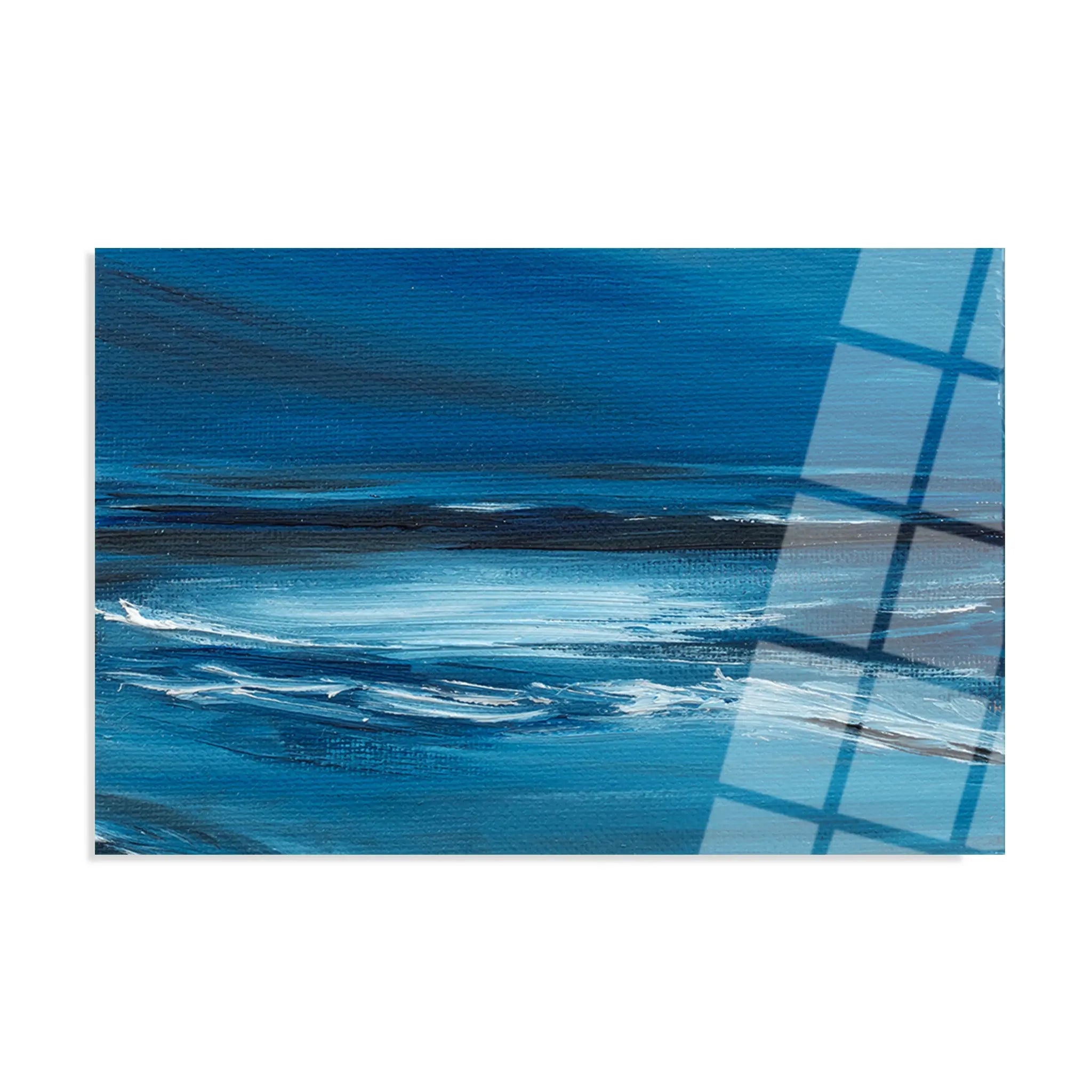 Abstract Glass Wall Art GAD072-A 90 x 60 cm