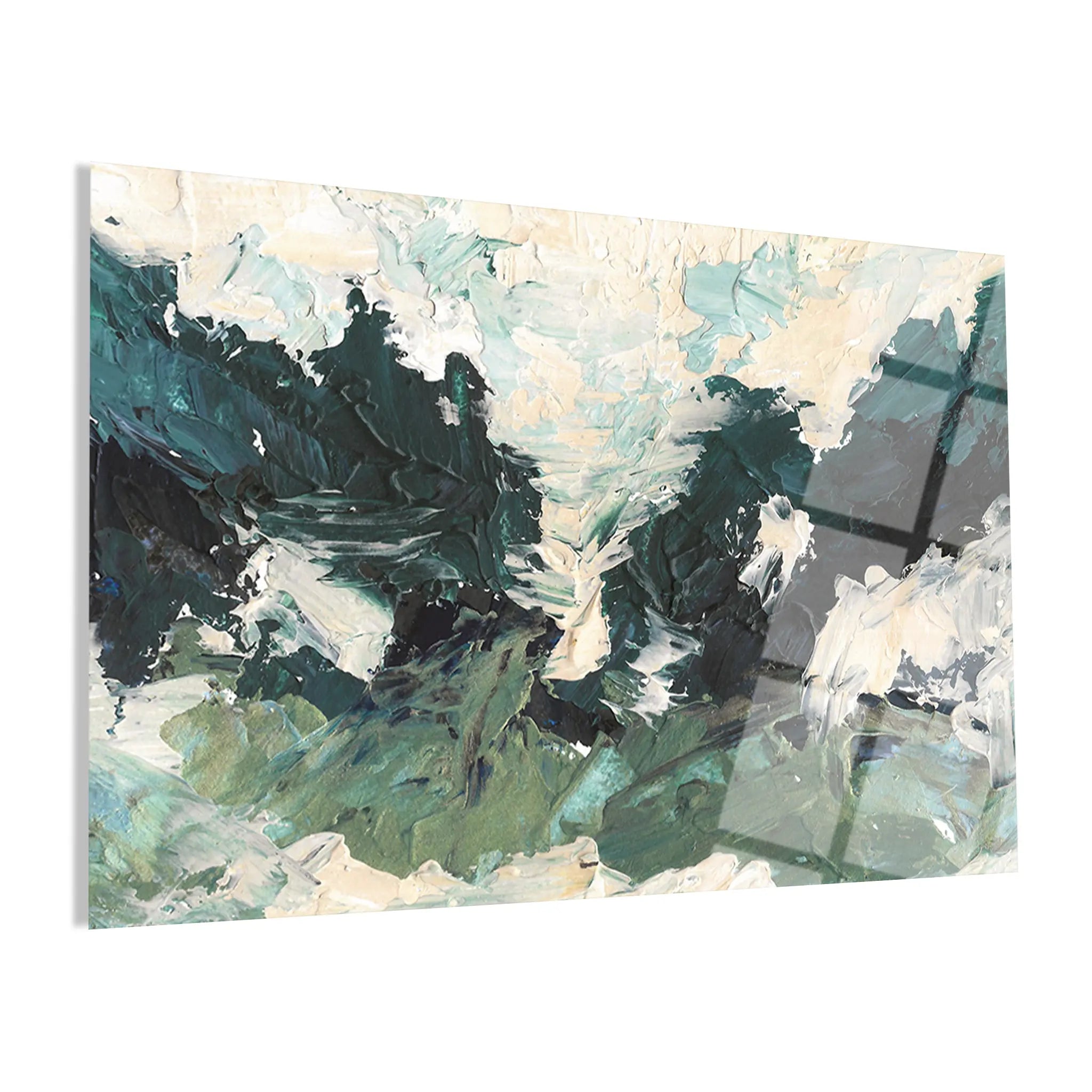 Abstract Glass Wall Art GAD075-A 90 x 60 cm