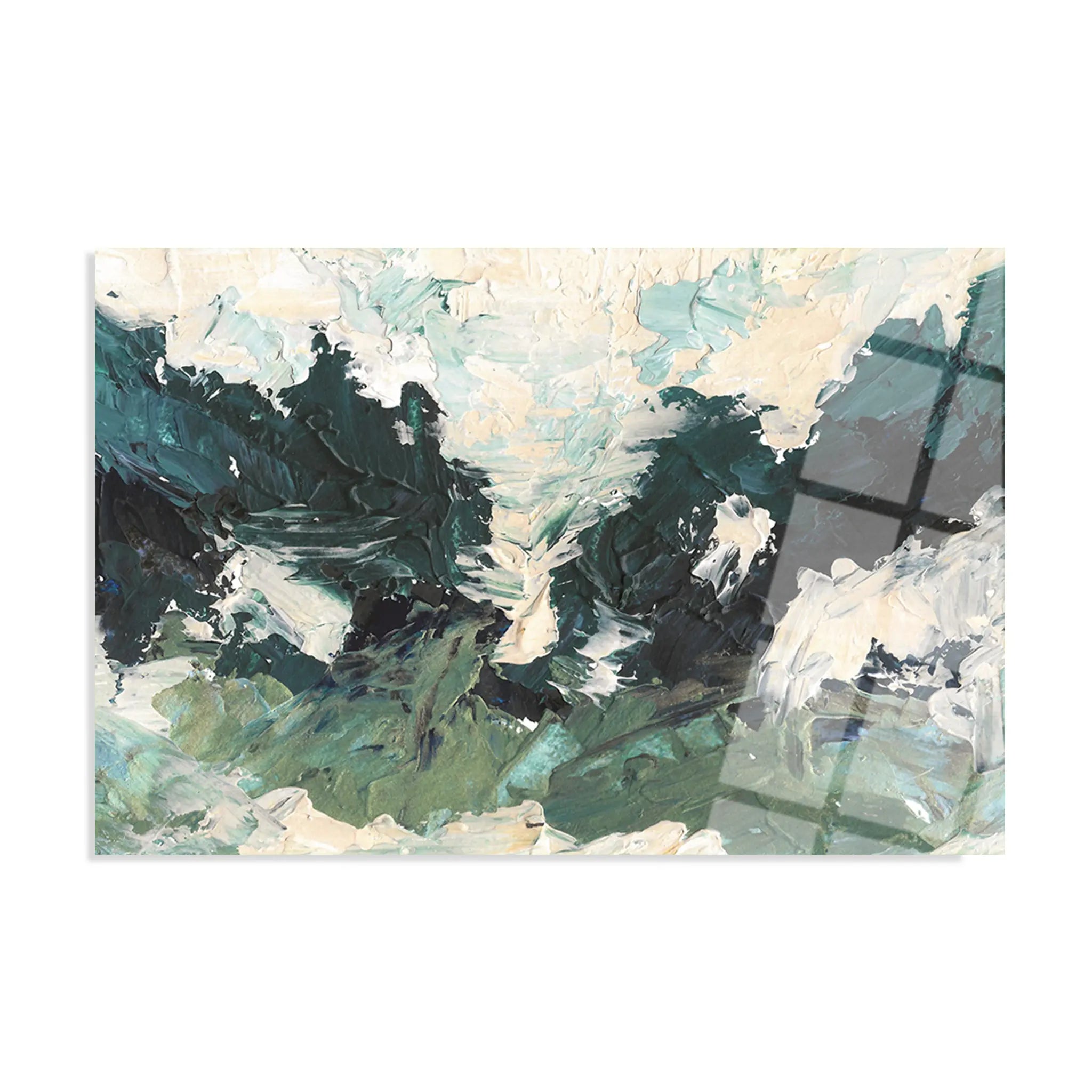 Abstract Glass Wall Art GAD075-A 90 x 60 cm