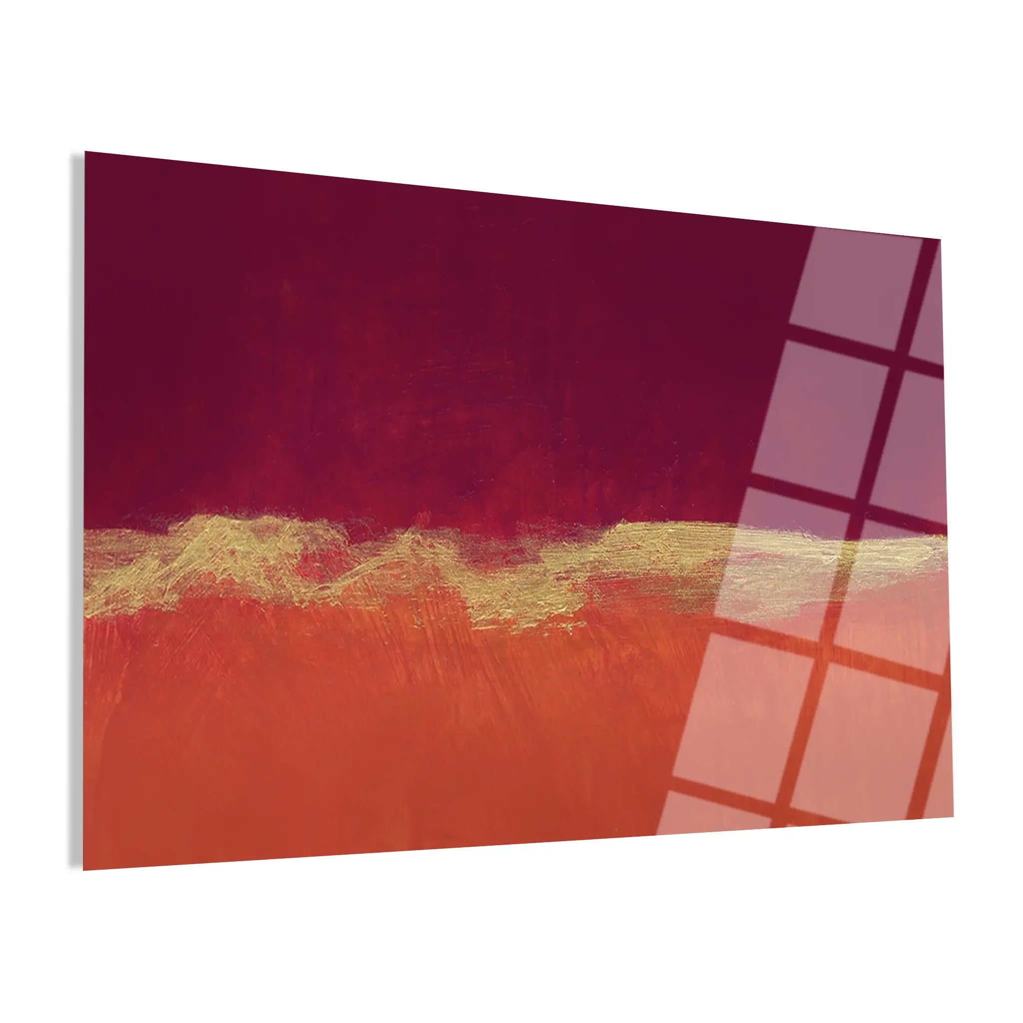 Abstract Glass Wall Art GAD084-A 90 x 60 cm