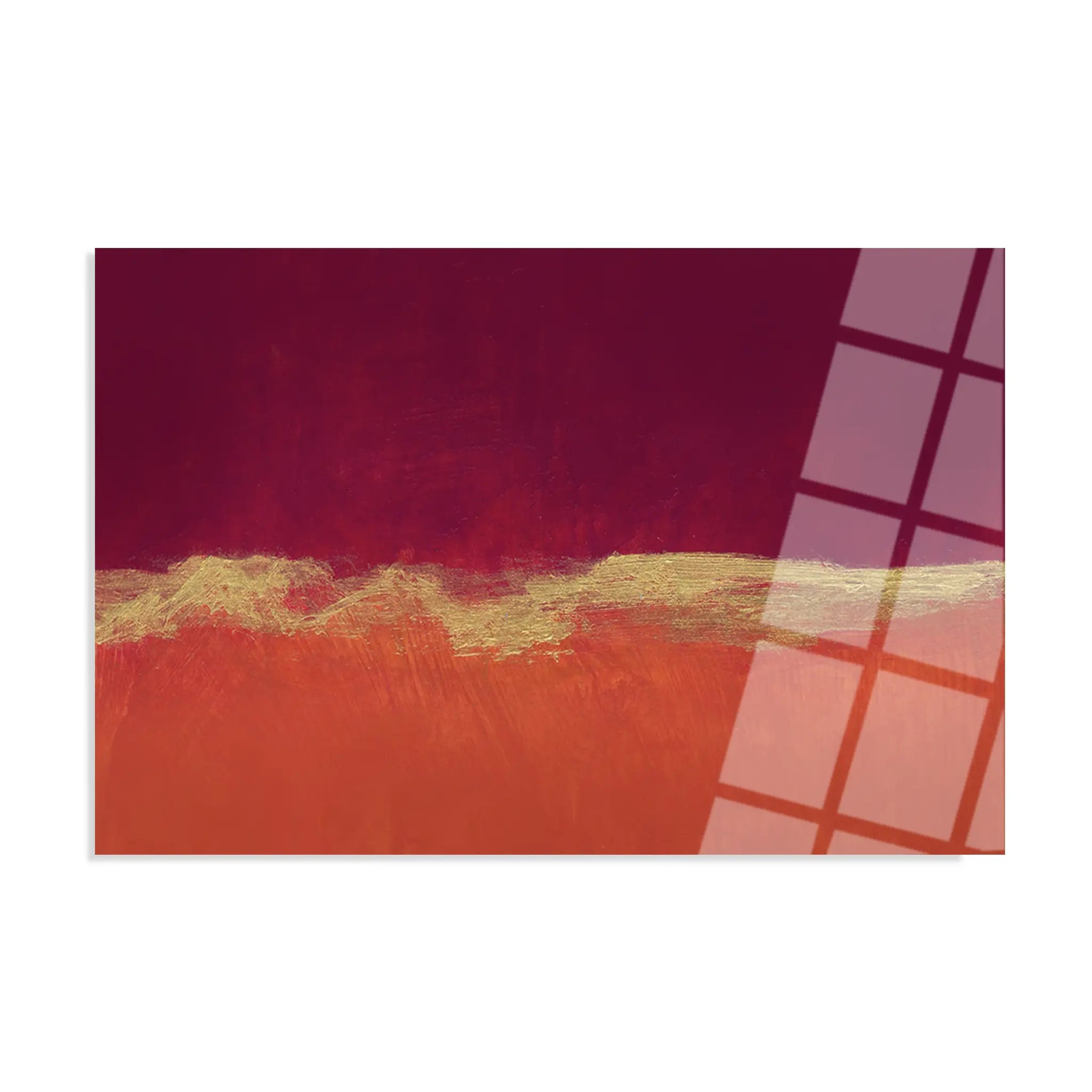 Abstract Glass Wall Art GAD084-A 90 x 60 cm