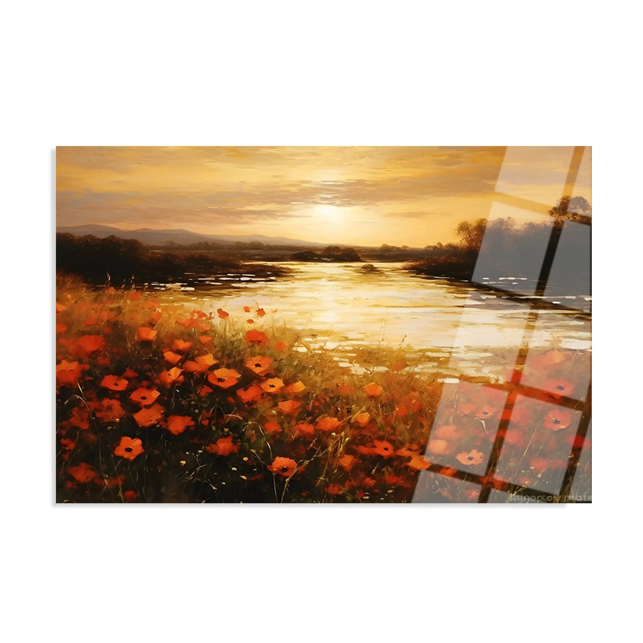 Landscape Glass Wall Art GAD086-L 90 x 60 cm