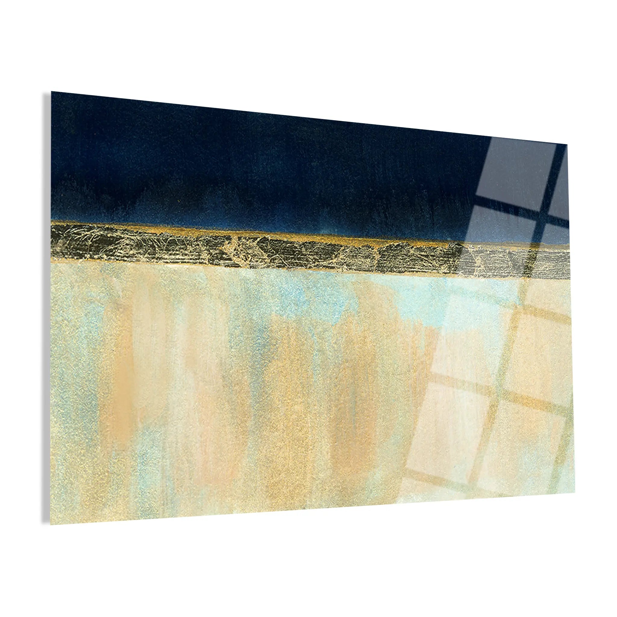 Abstract Glass Wall Art GAD093-A 90 x 60 cm