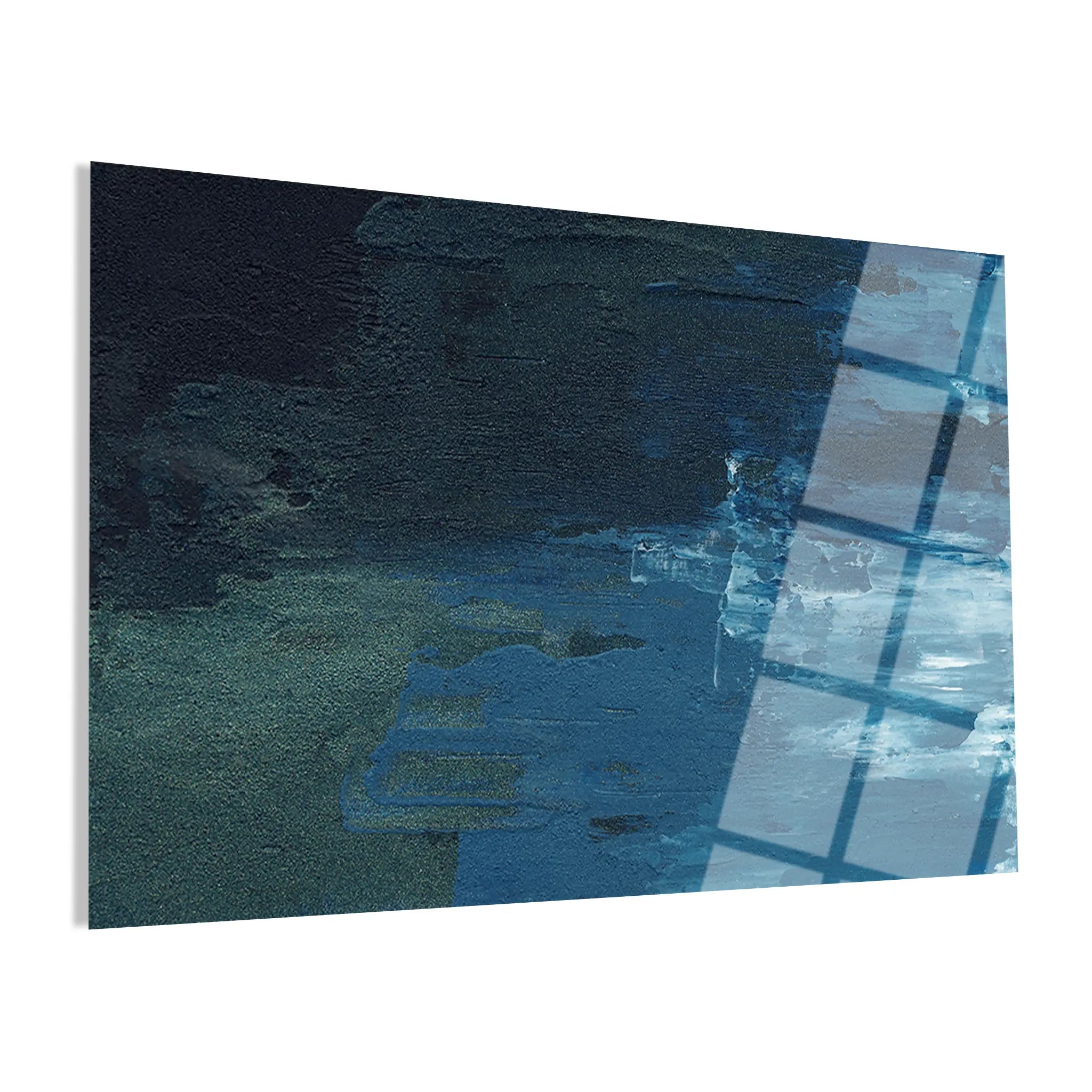 Abstract Glass Wall Art GAD097-A 90 x 60 cm