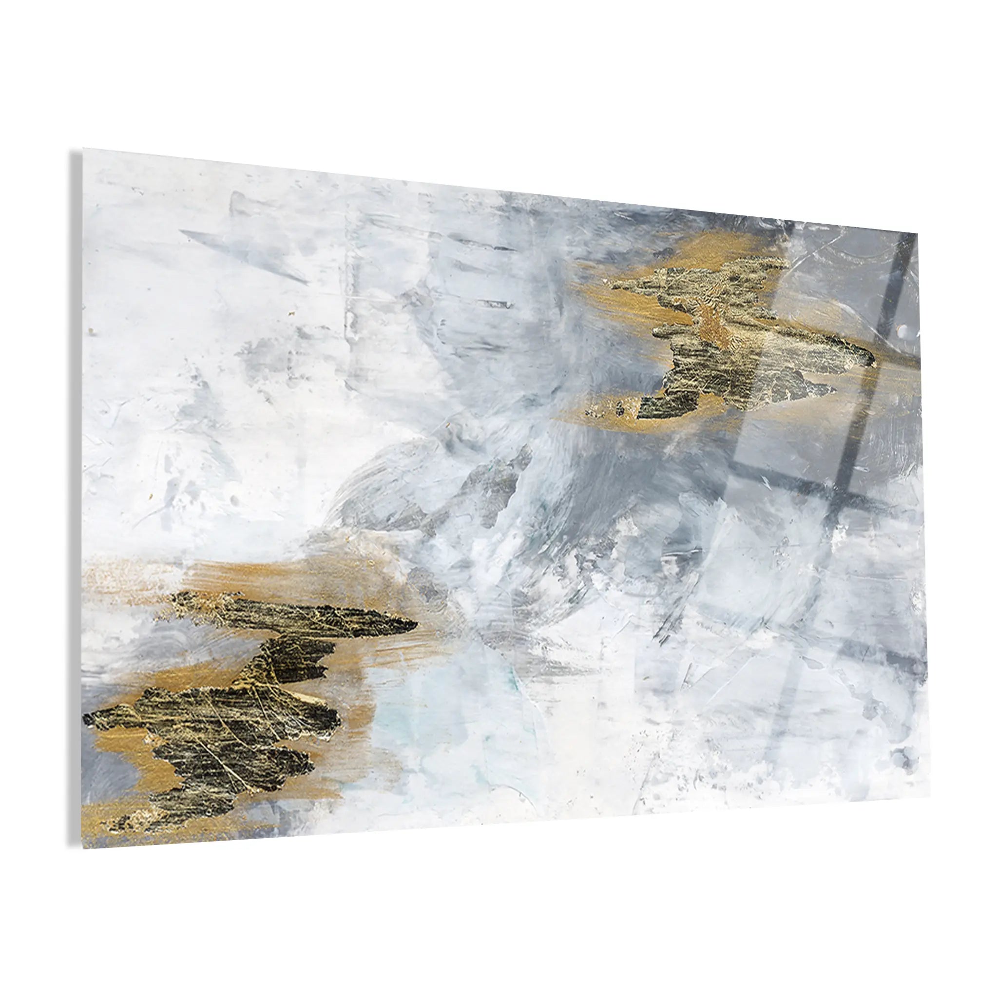 Abstract Glass Wall Art GAD099-A 90 x 60 cm