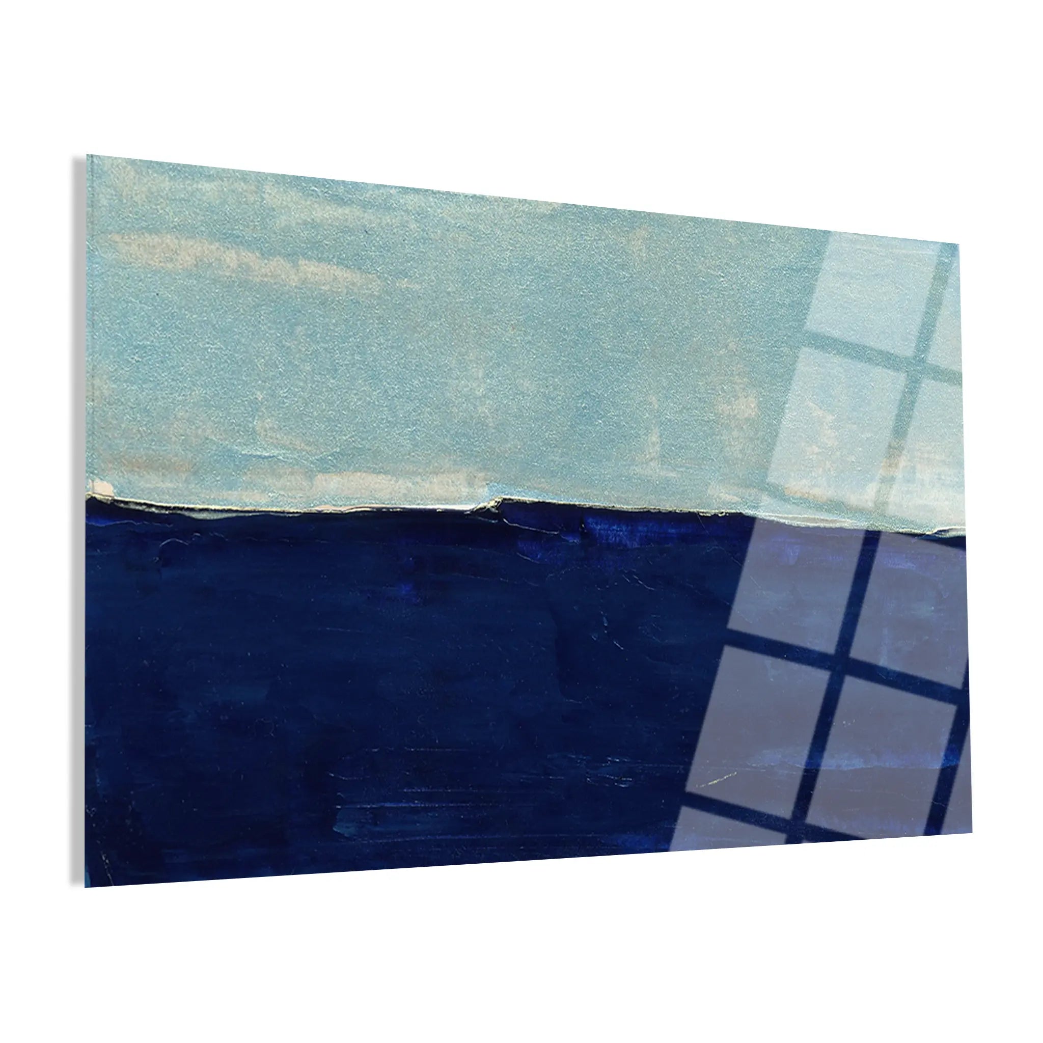 Abstract Glass Wall Art GAD102-A 90 x 60 cm