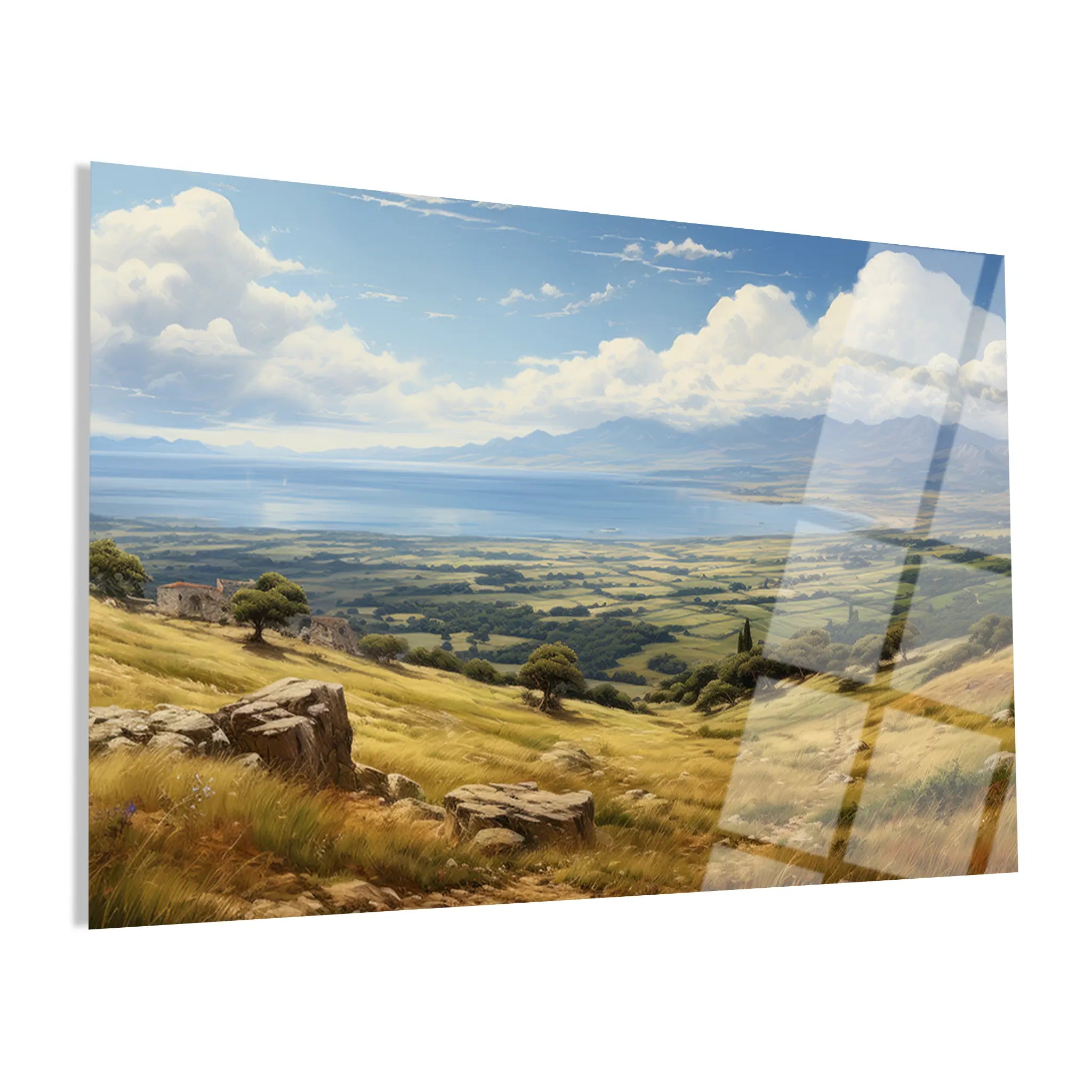 Landscape Glass Wall Art GAD103-L 90 x 60 cm