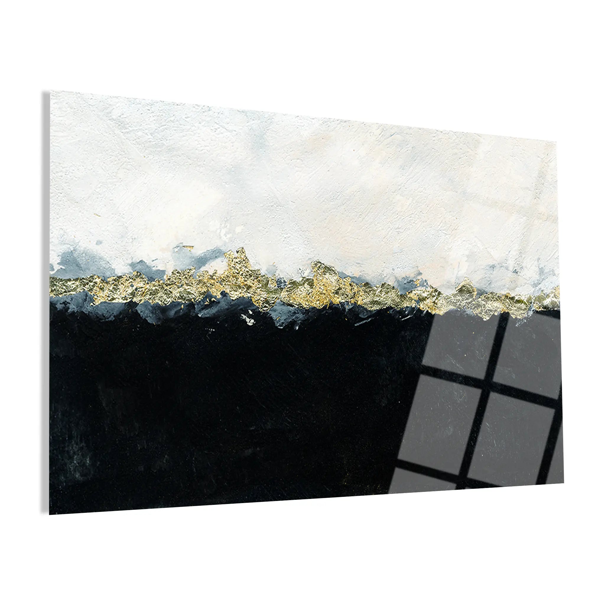 Abstract Glass Wall Art GAD109-A 90 x 60 cm