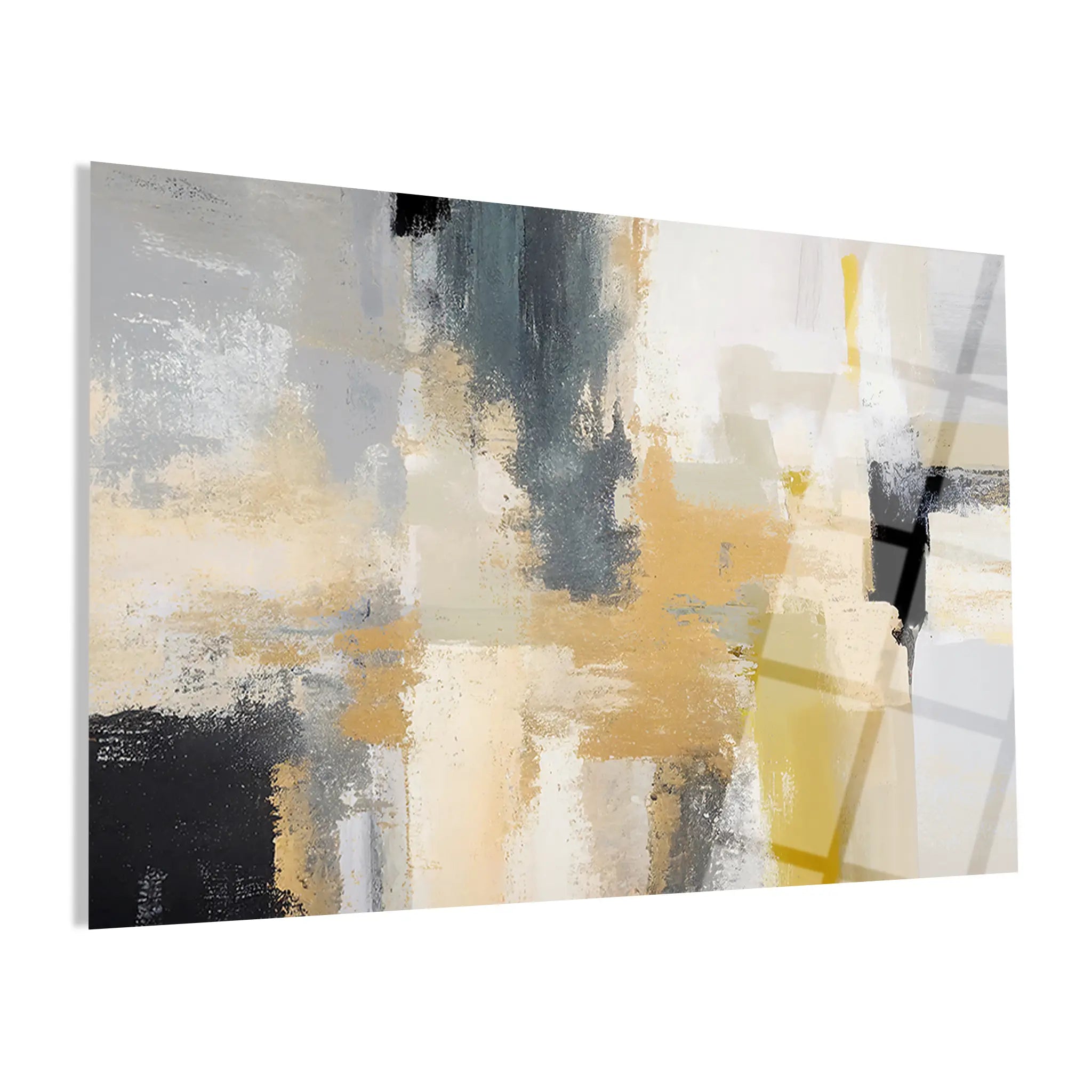 Abstract Glass Wall Art GAD112-A 90 x 60 cm