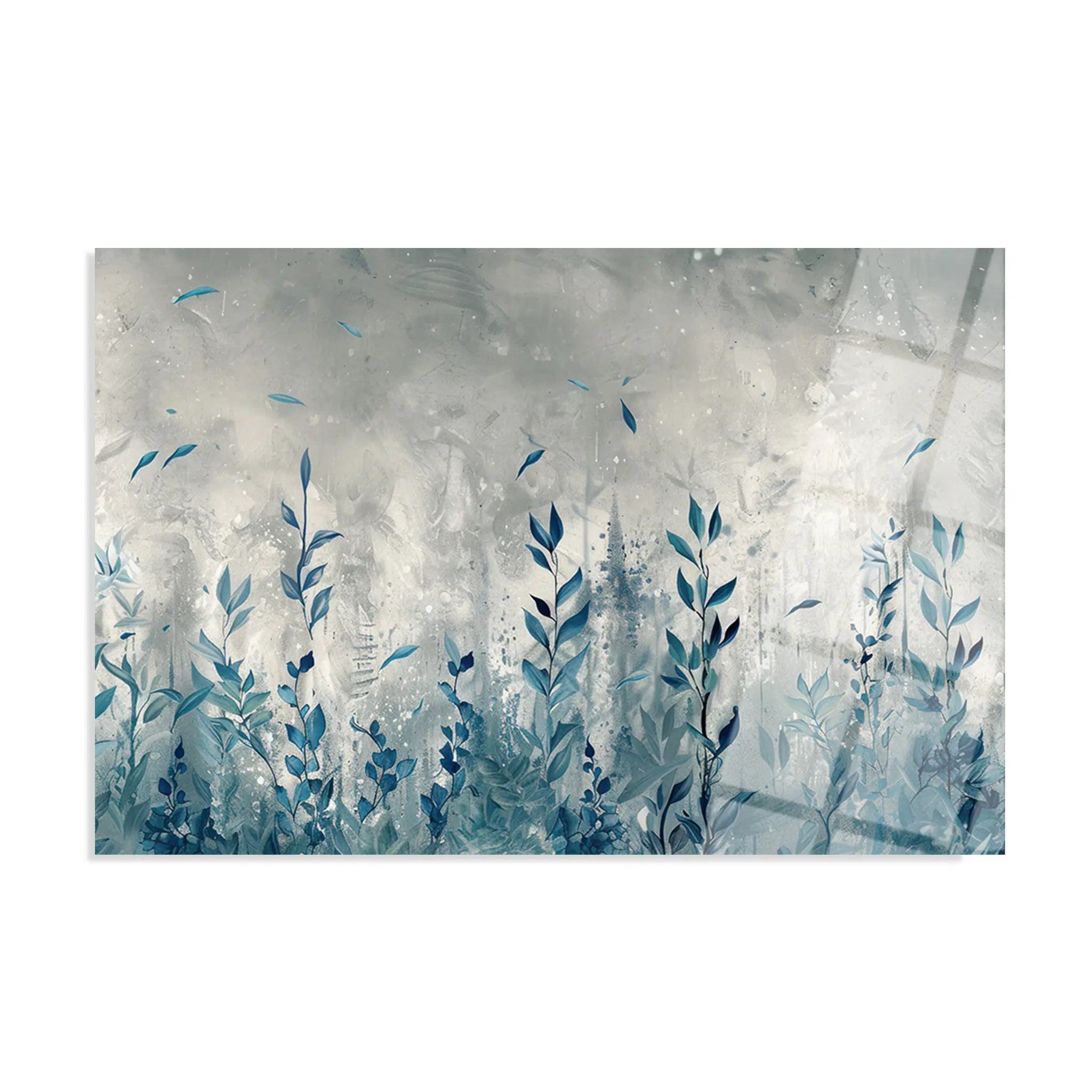 Floral Glass Wall Art GAD112-F 90 x 60 cm