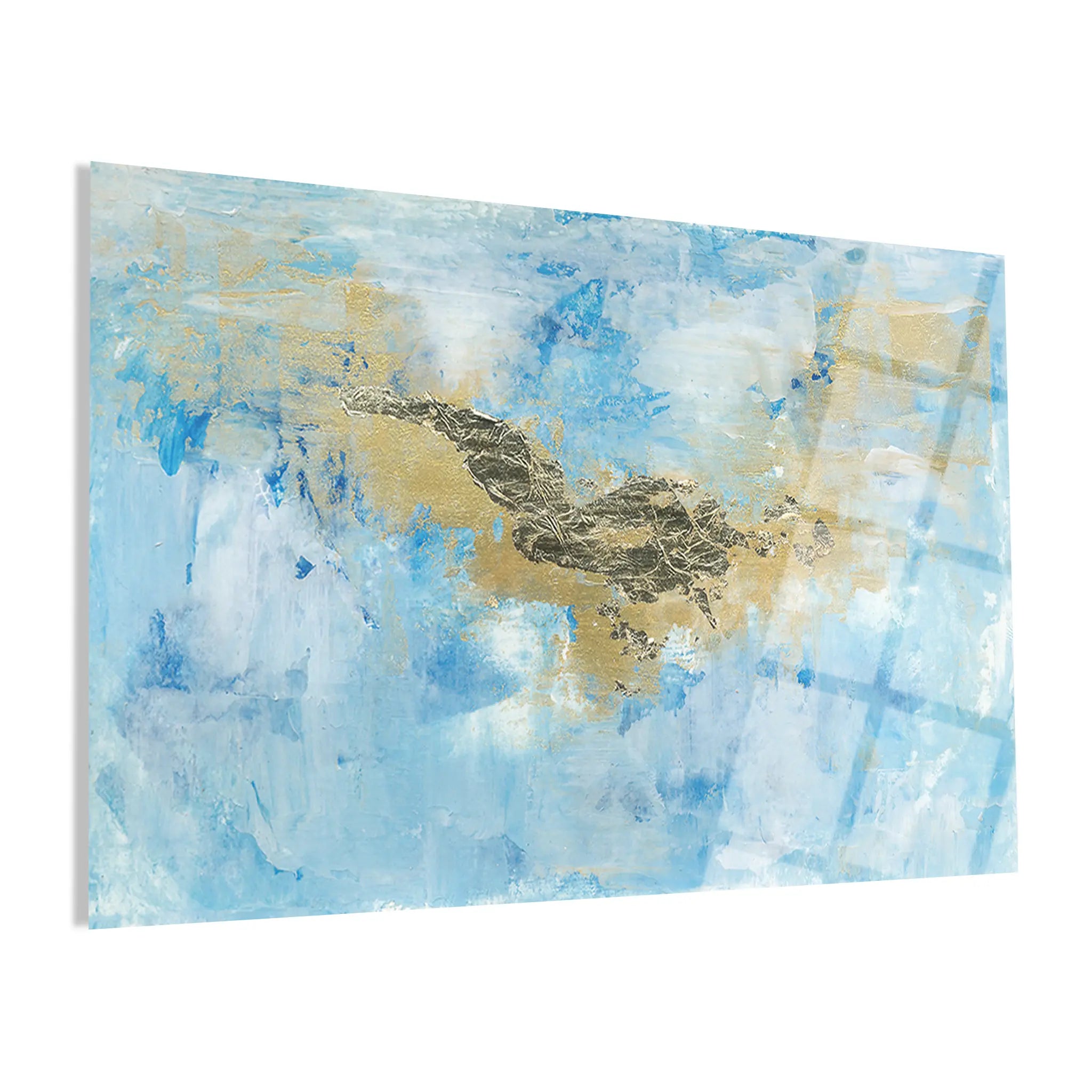 Abstract Glass Wall Art GAD113-A 90 x 60 cm