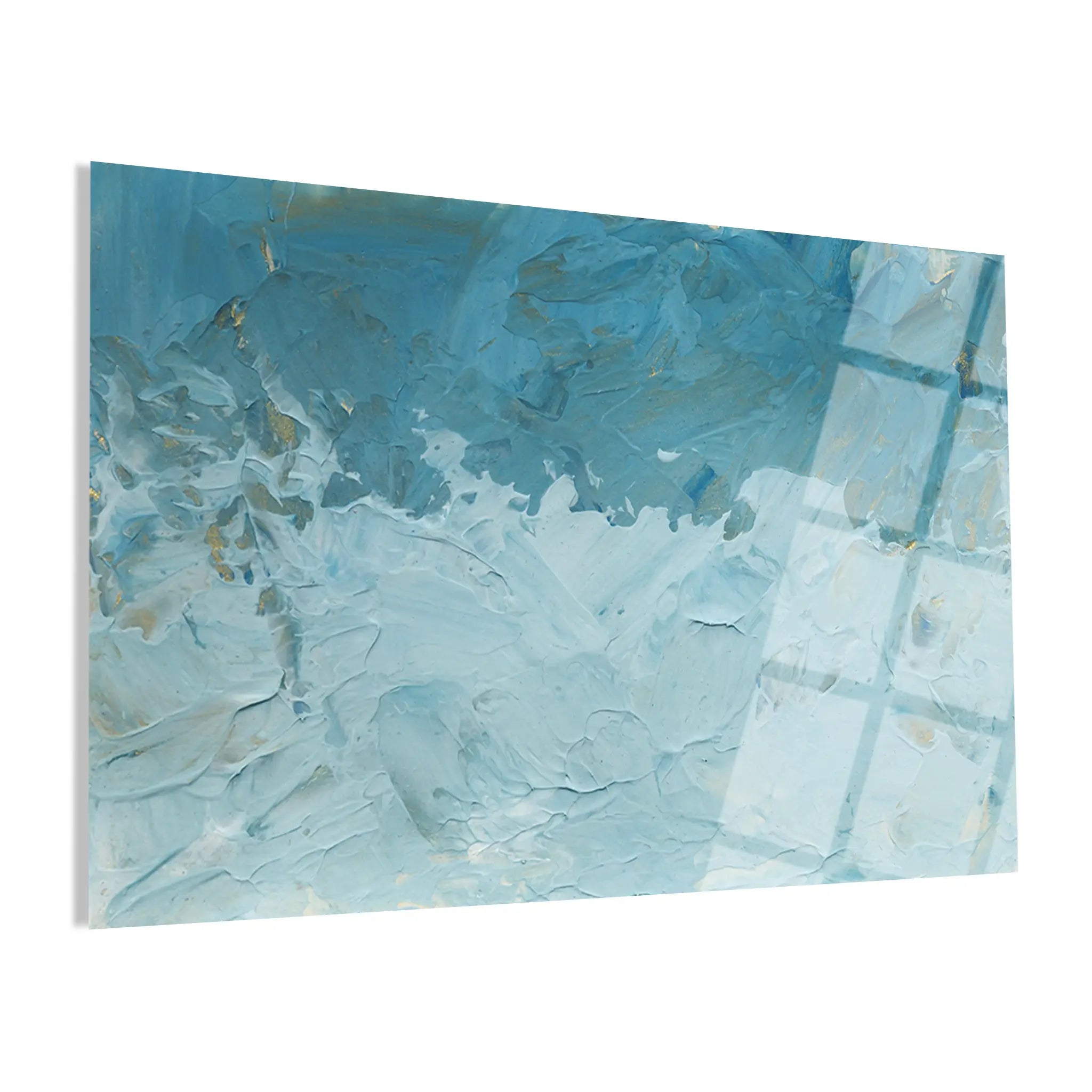 Abstract Glass Wall Art GAD117-A 90 x 60 cm