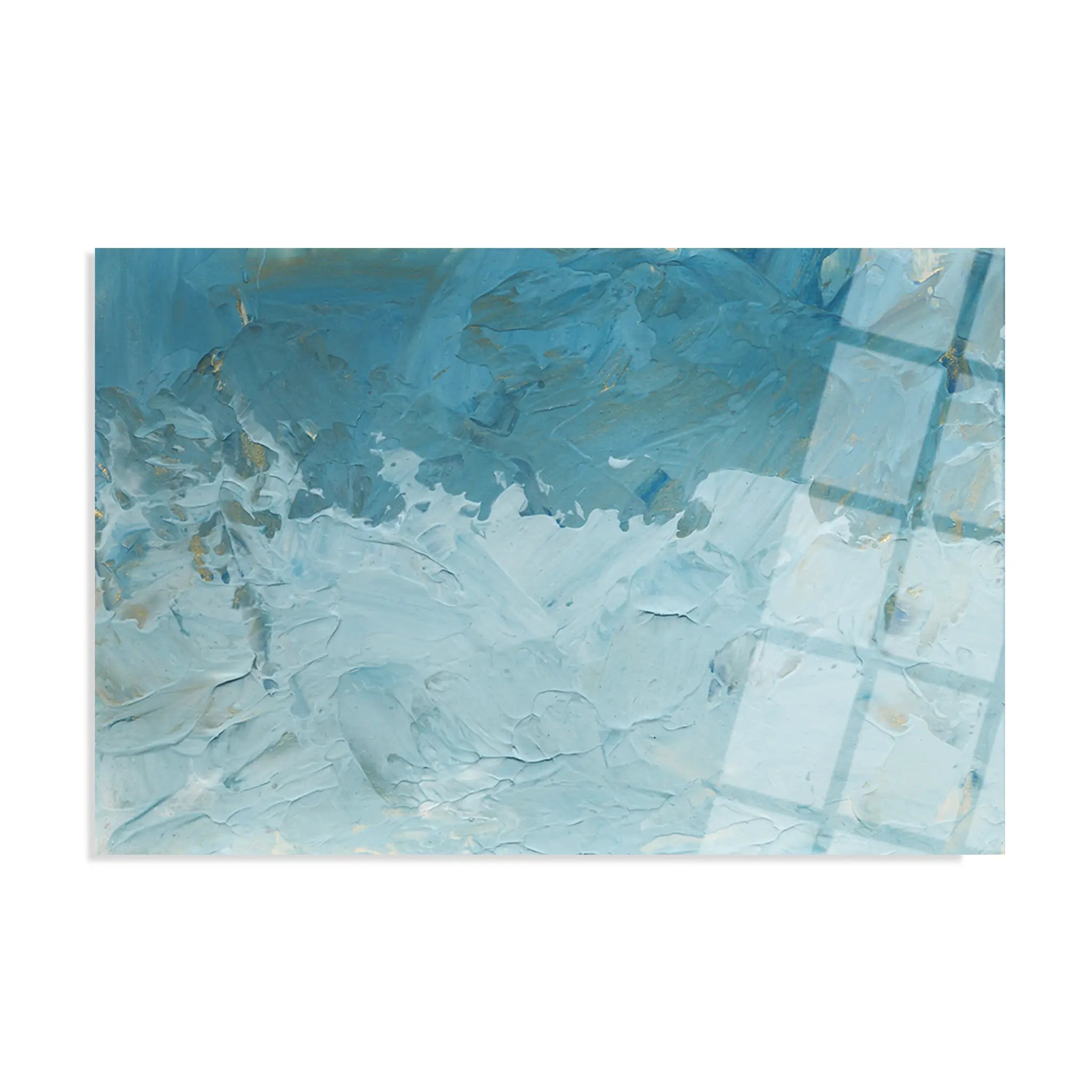 Abstract Glass Wall Art GAD117-A 90 x 60 cm