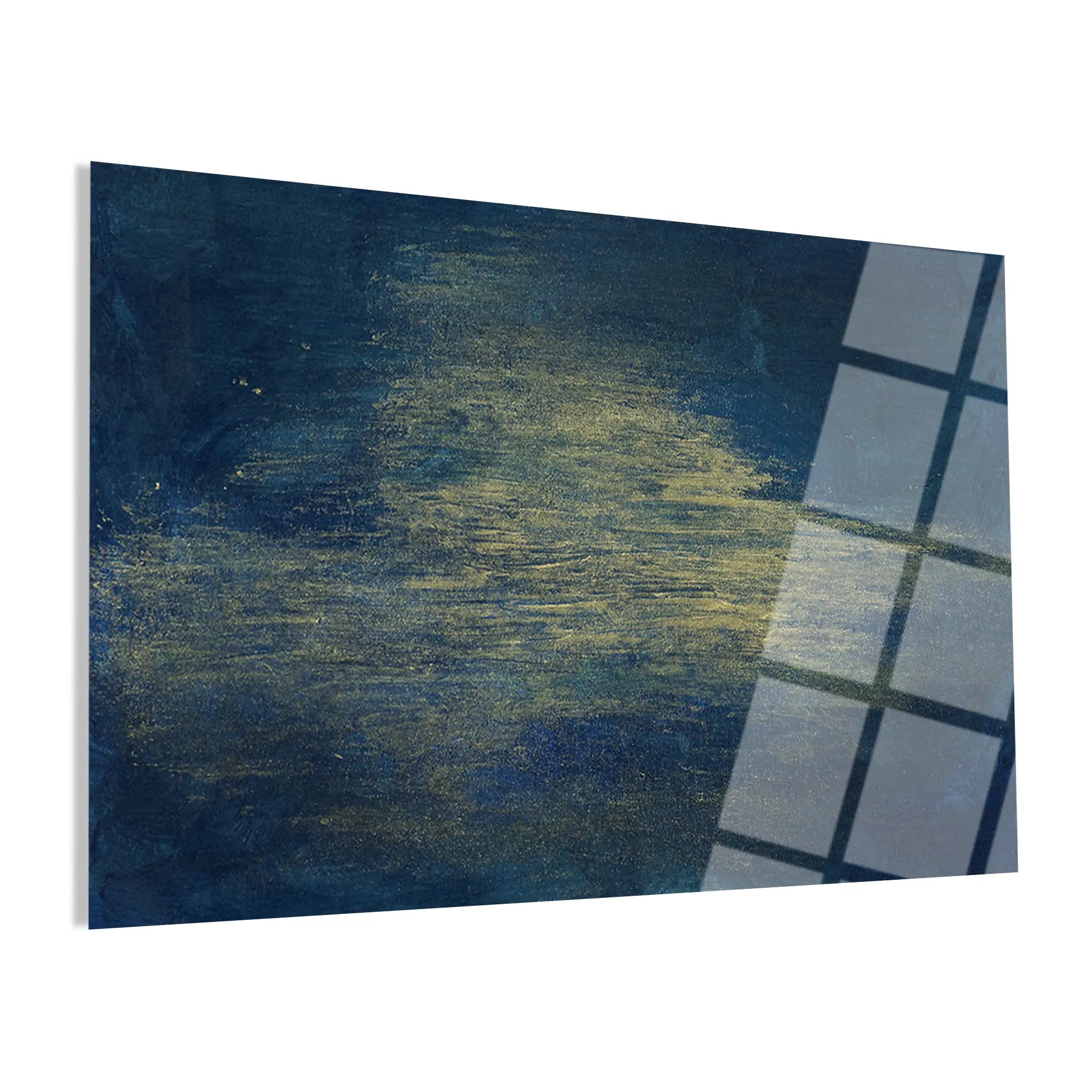 Abstract Glass Wall Art GAD119-A 90 x 60 cm