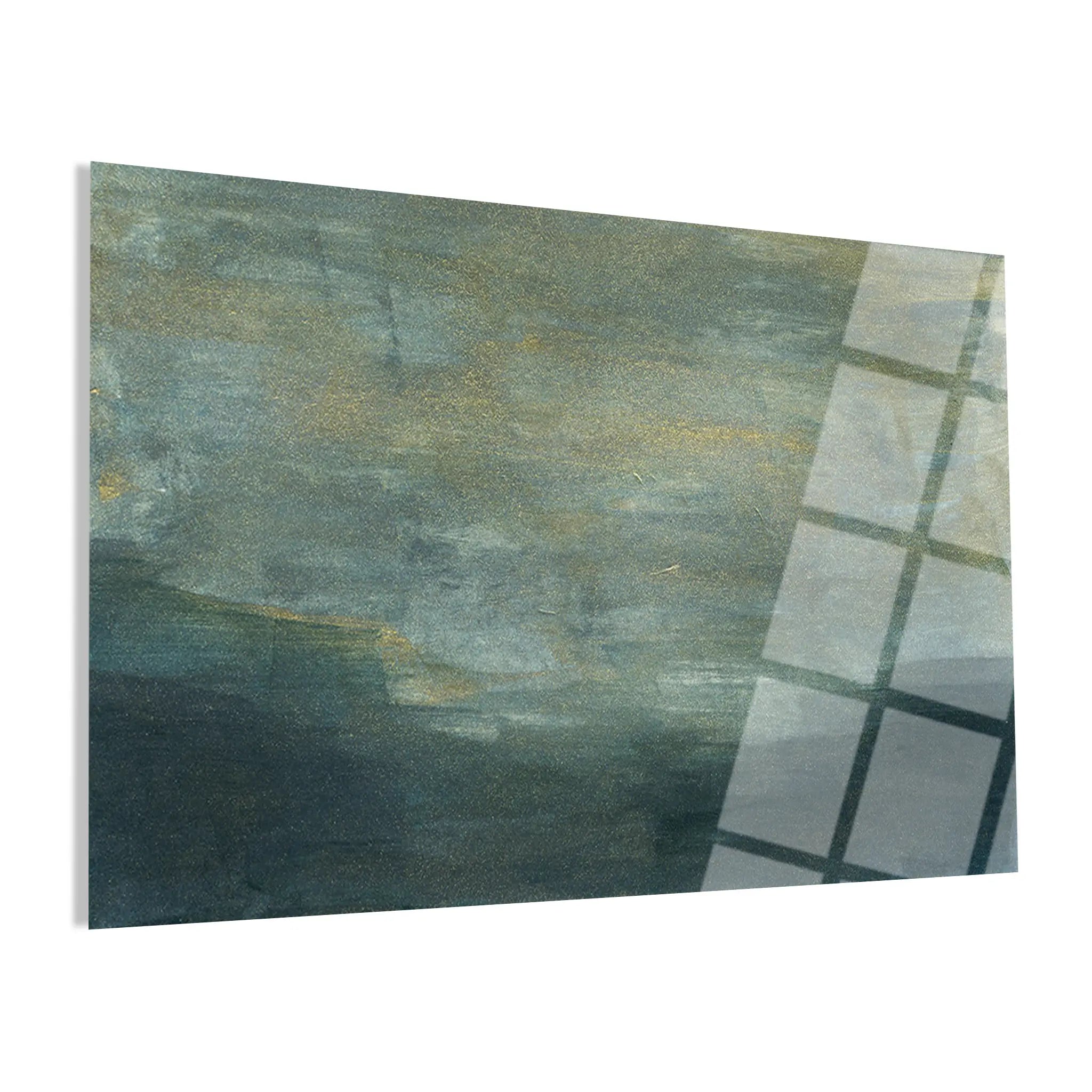 Abstract Glass Wall Art GAD123-A 90 x 60 cm