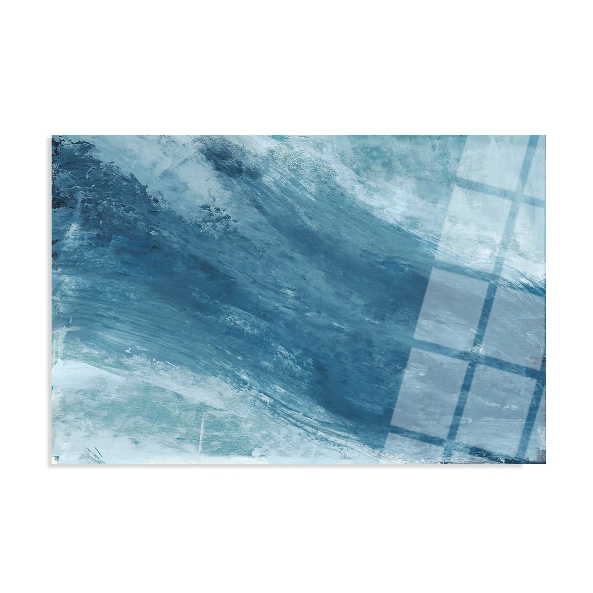 Abstract Glass Wall Art GAD125-A 90 x 60 cm