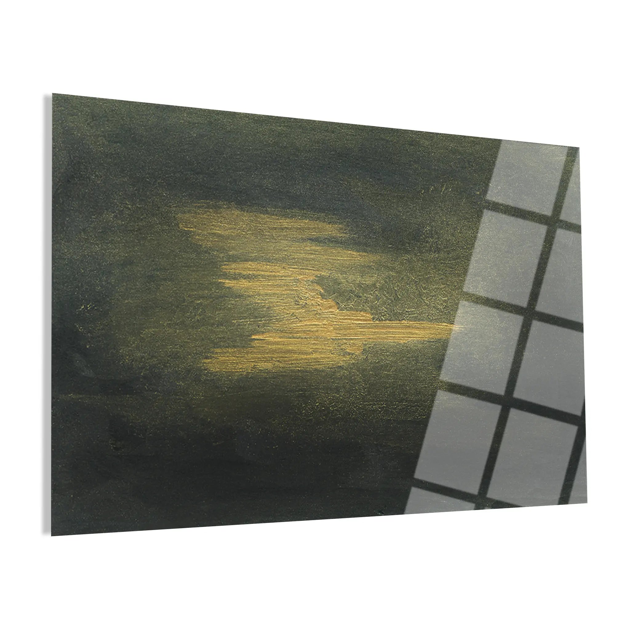 Abstract Glass Wall Art GAD129-A 90 x 60 cm