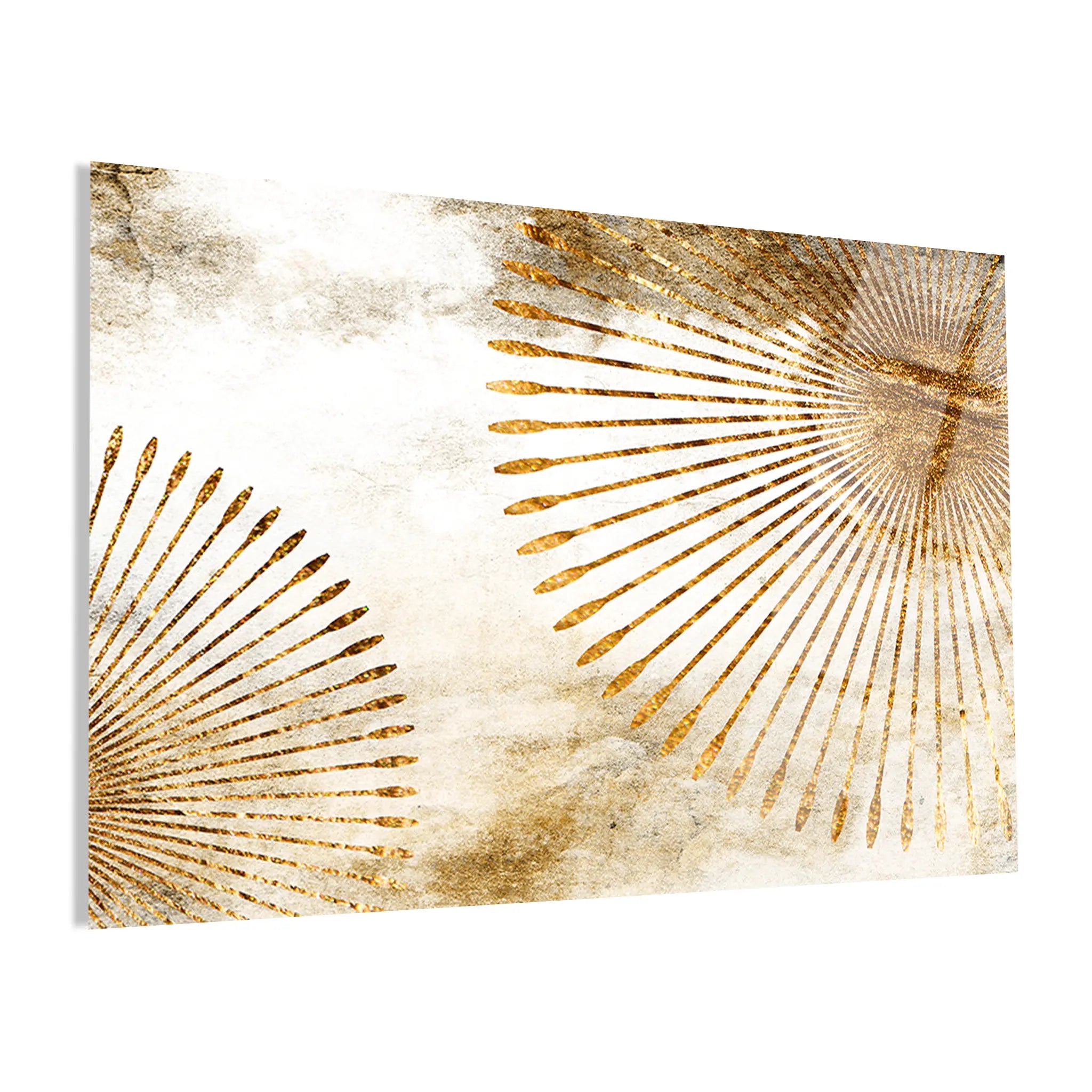 Abstract Glass Wall Art GAD136-A 90 x 60 cm