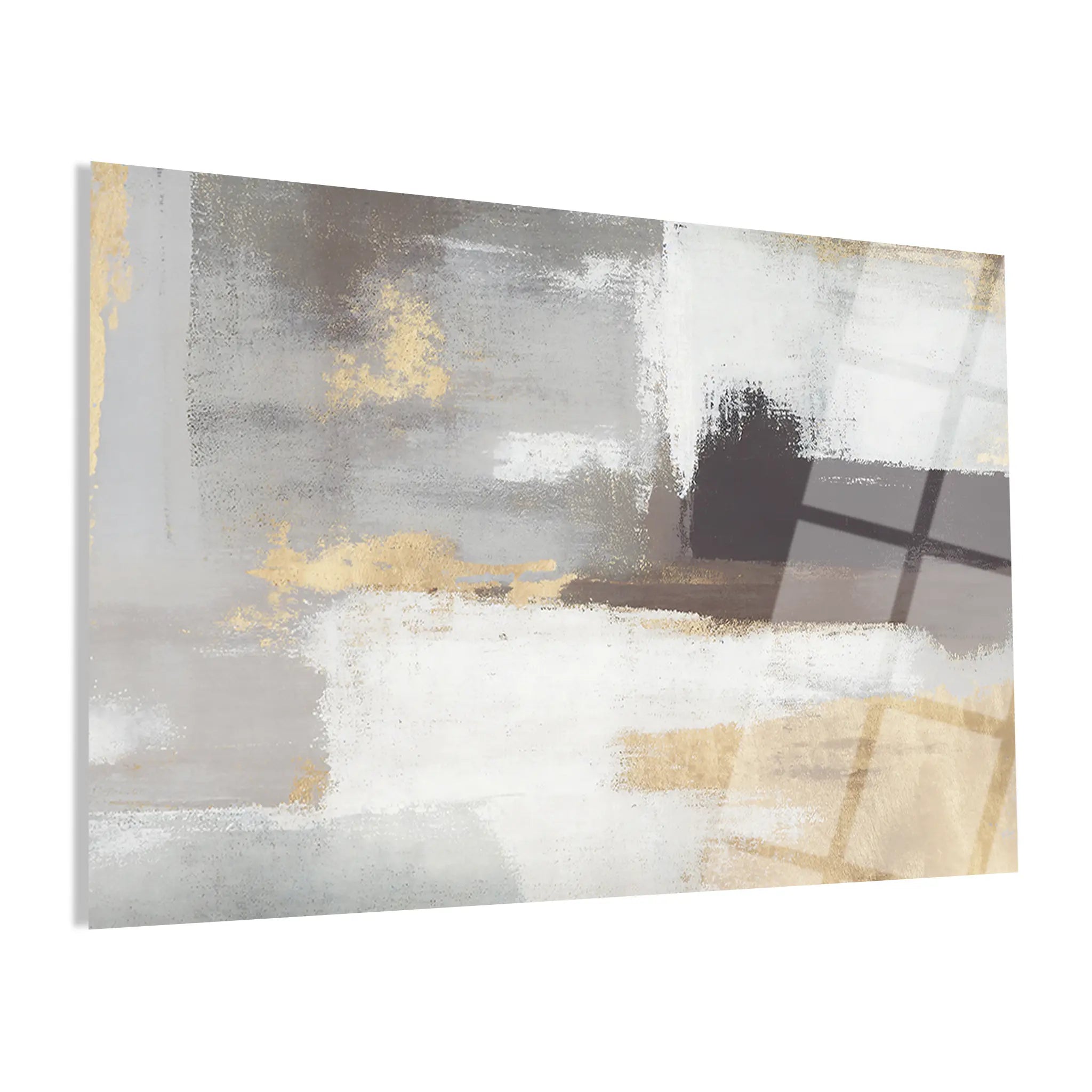 Abstract Glass Wall Art GAD138-A 90 x 60 cm