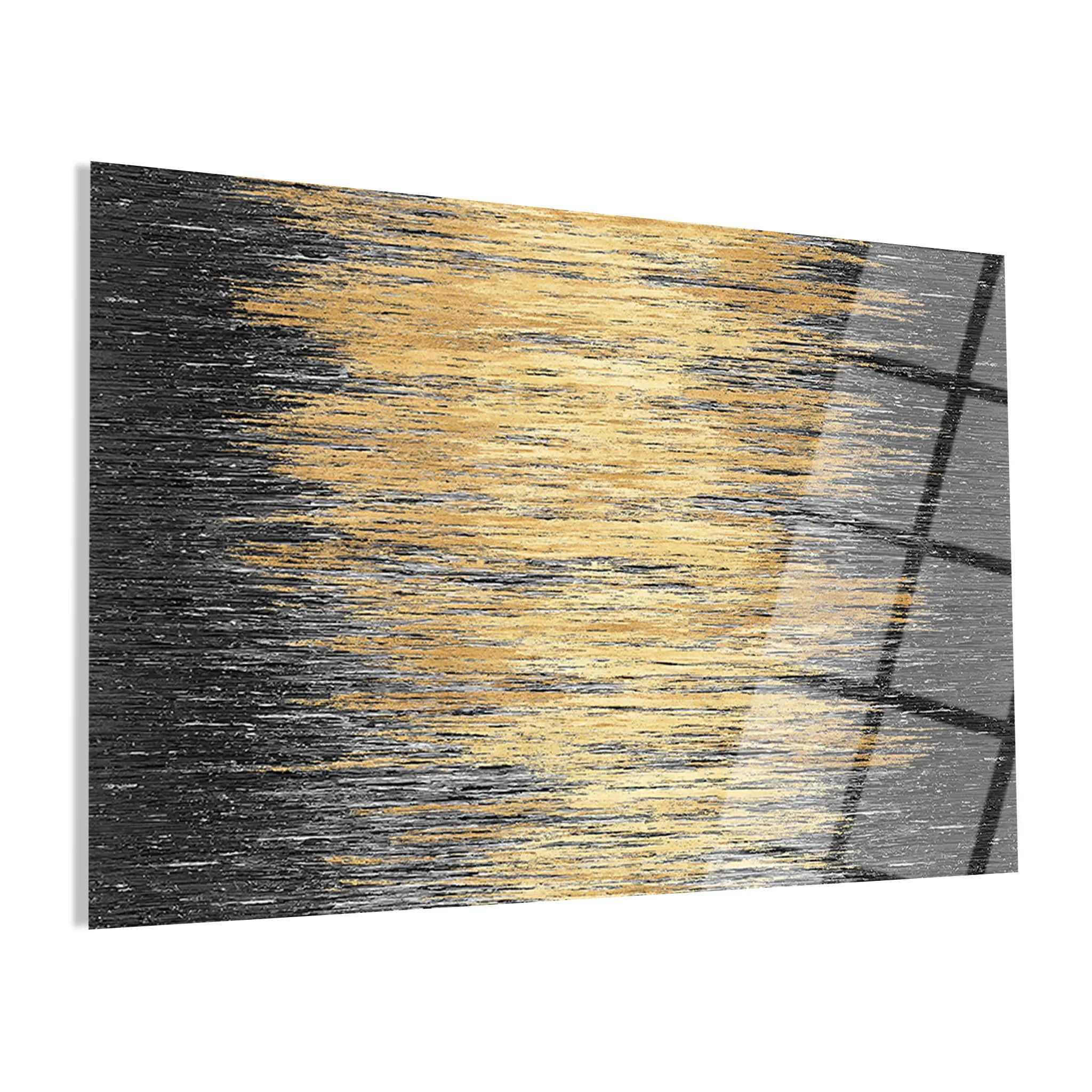 Abstract Glass Wall Art GAD142-A 90 x 60 cm