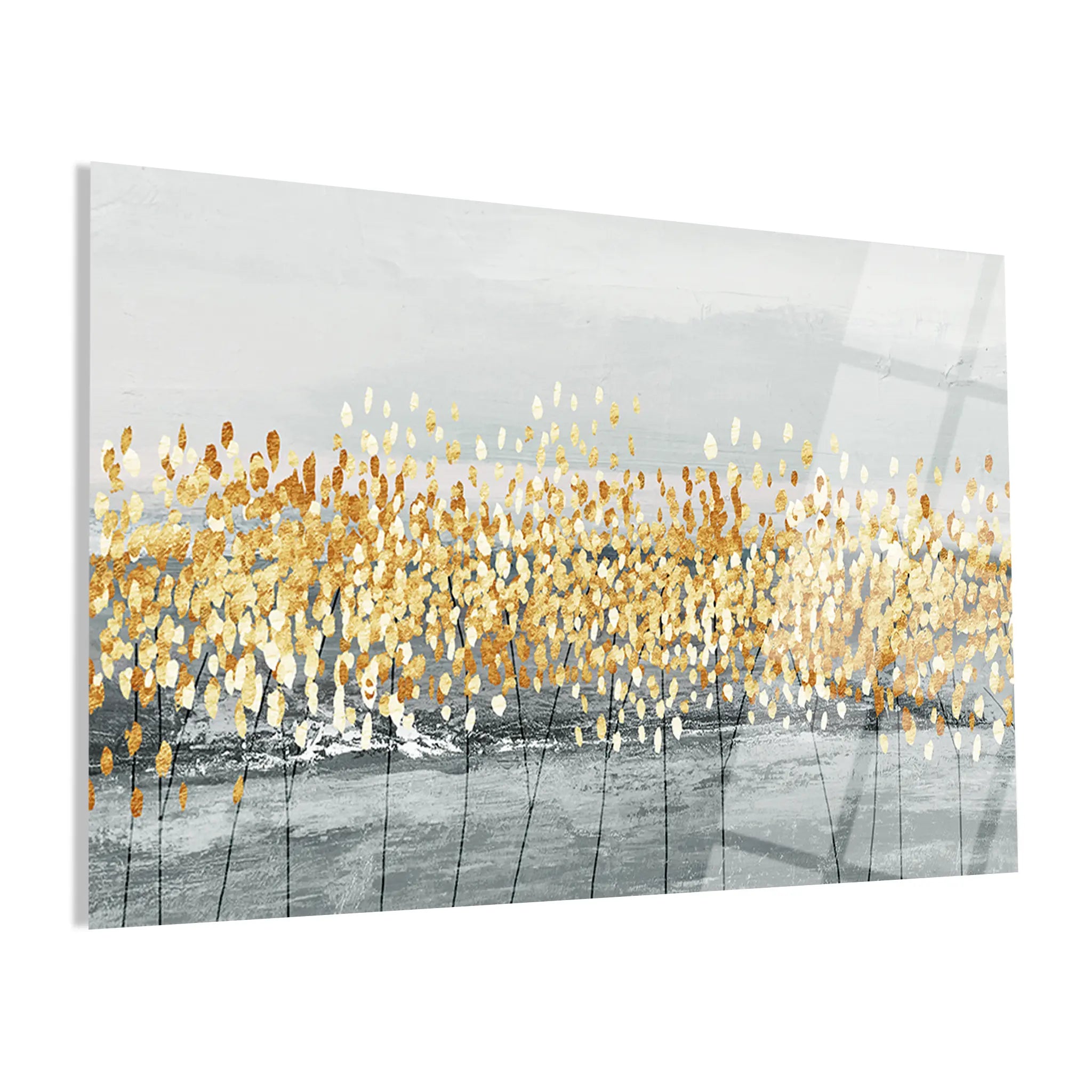 Abstract Glass Wall Art GAD158-A 90 x 60 cm