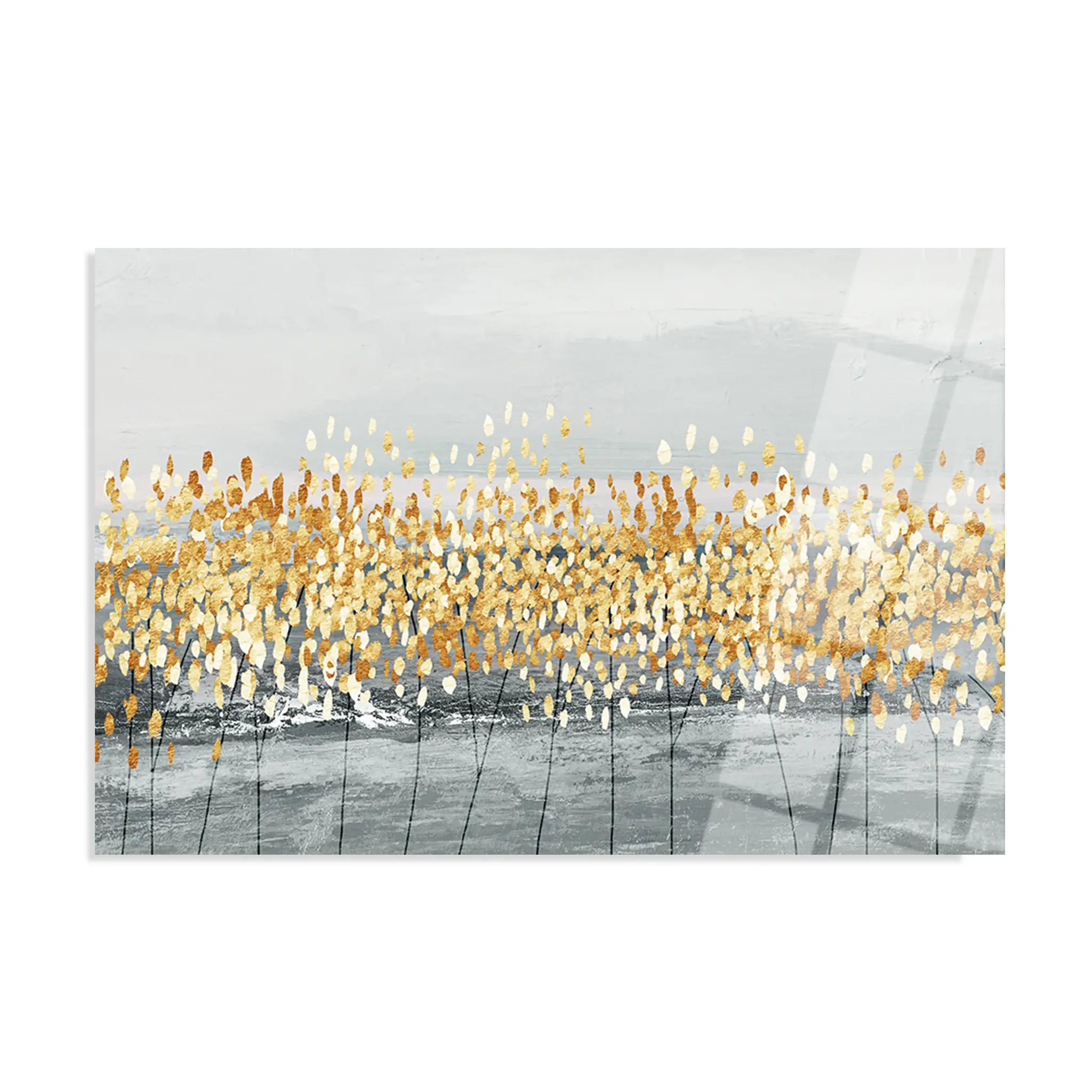 Abstract Glass Wall Art GAD158-A 90 x 60 cm