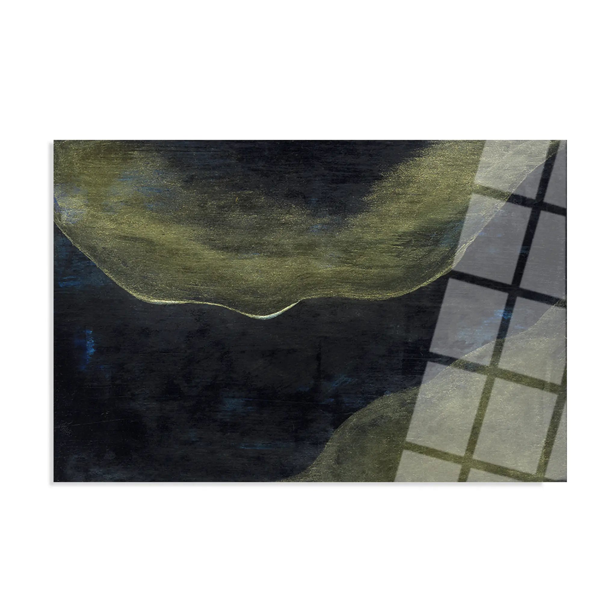 Abstract Glass Wall Art GAD161-A 90 x 60 cm