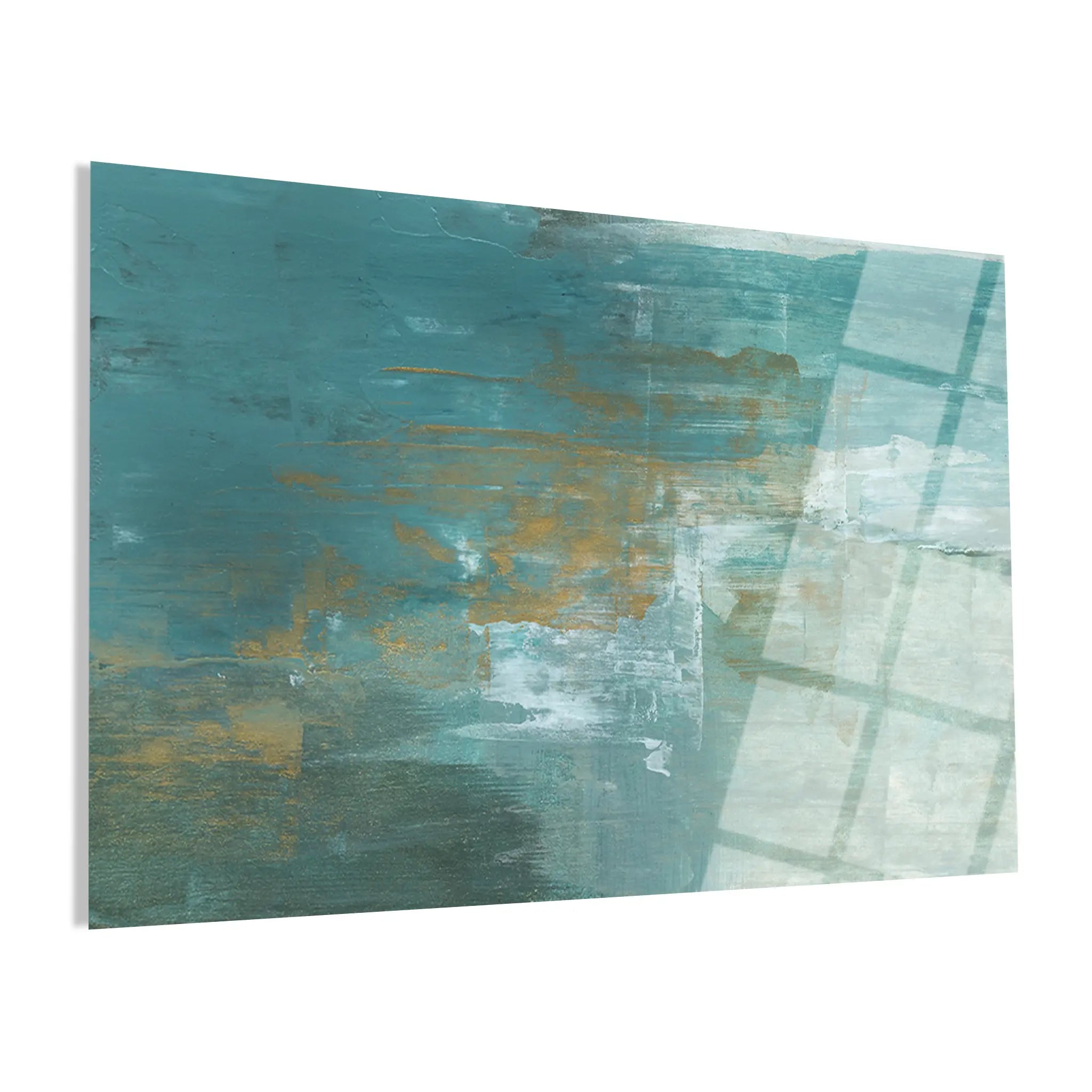 Abstract Glass Wall Art GAD163-A 90 x 60 cm