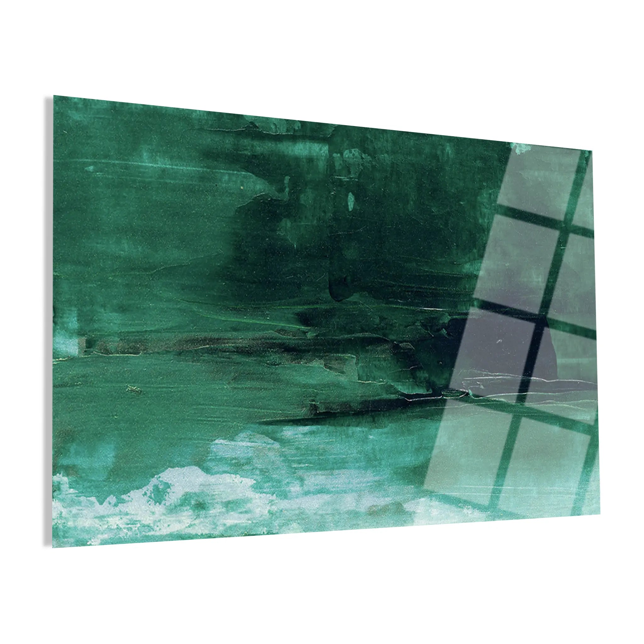 Abstract Glass Wall Art GAD168-A 90 x 60 cm