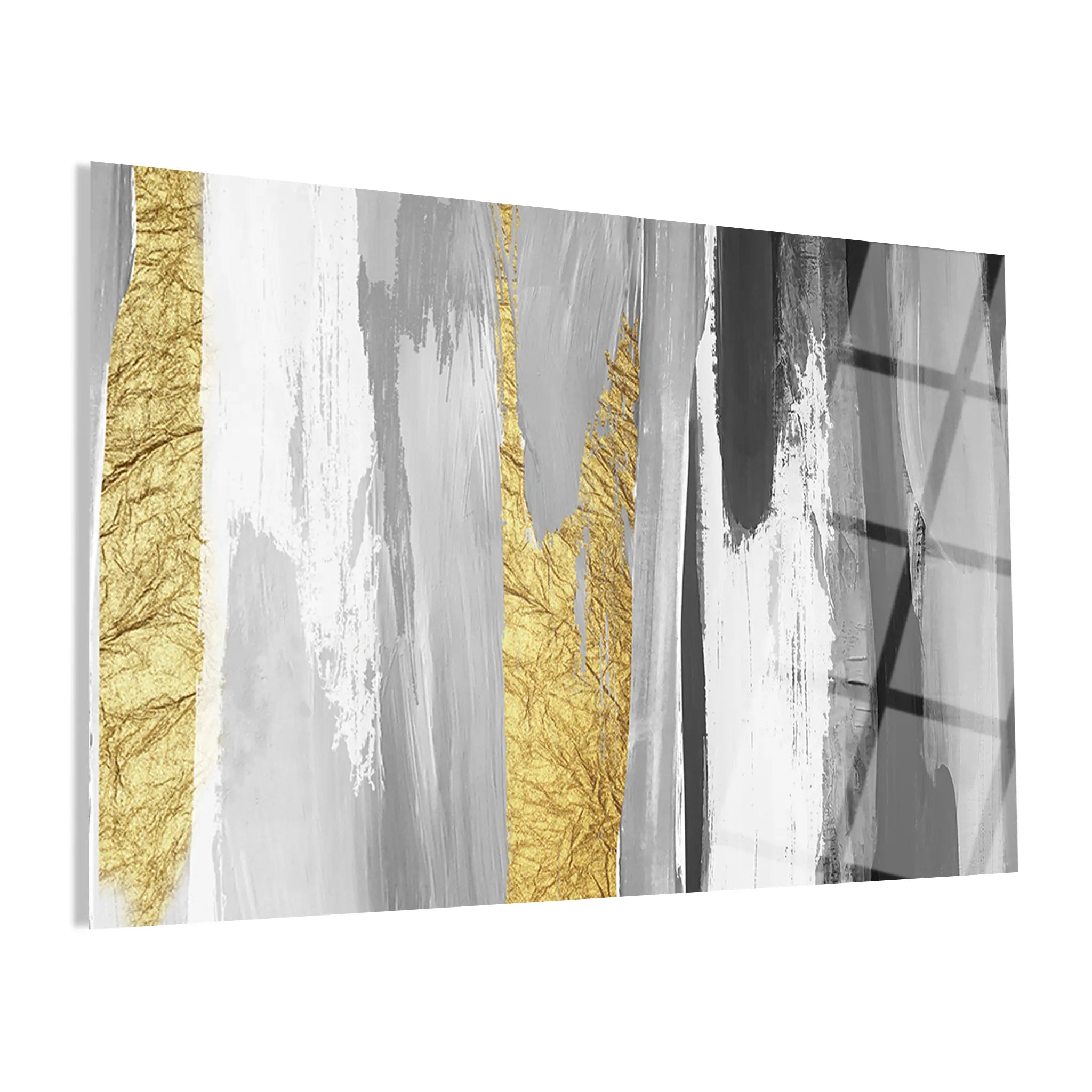 Abstract Glass Wall Art GAD172-A 90 x 60 cm