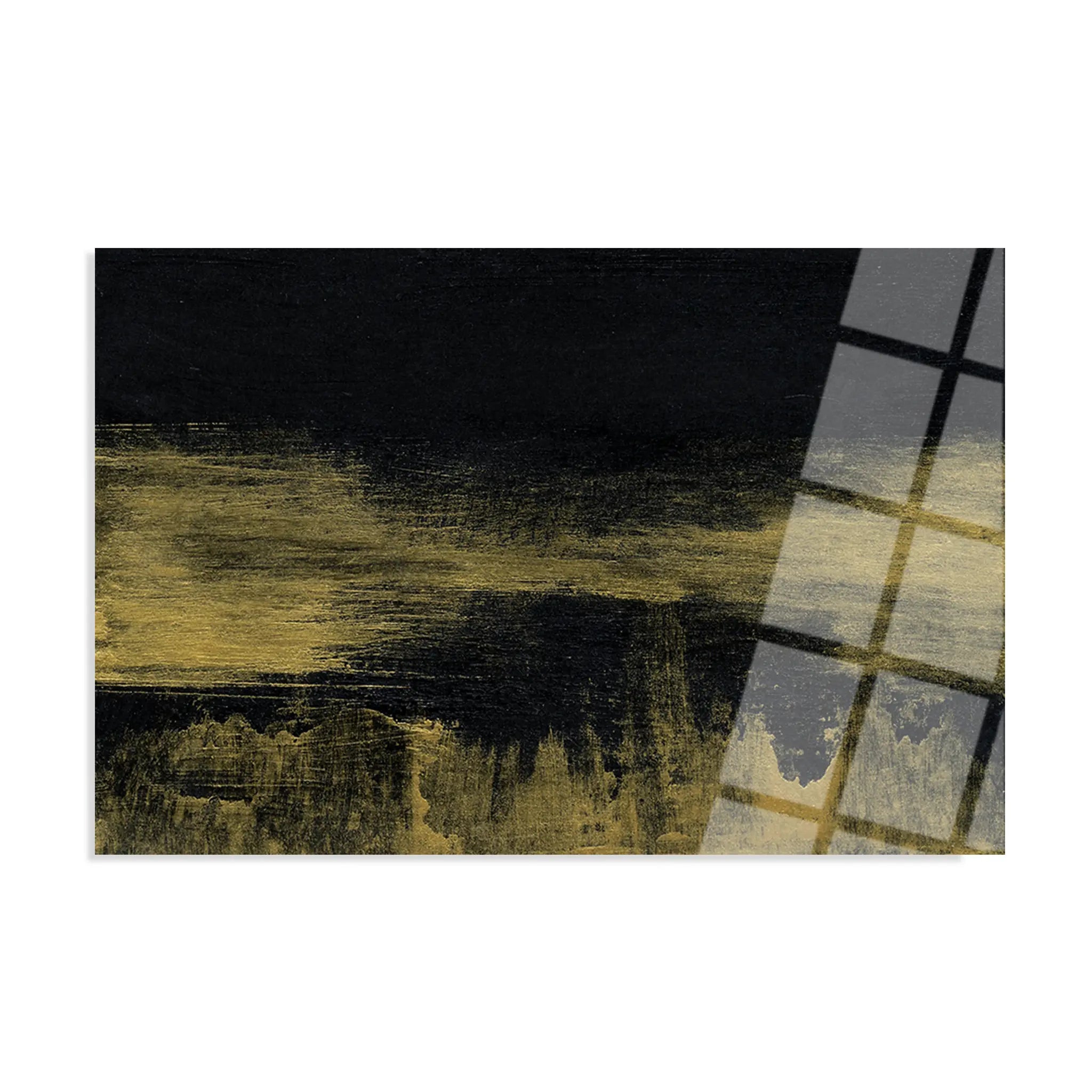 Abstract Glass Wall Art GAD177-A 90 x 60 cm