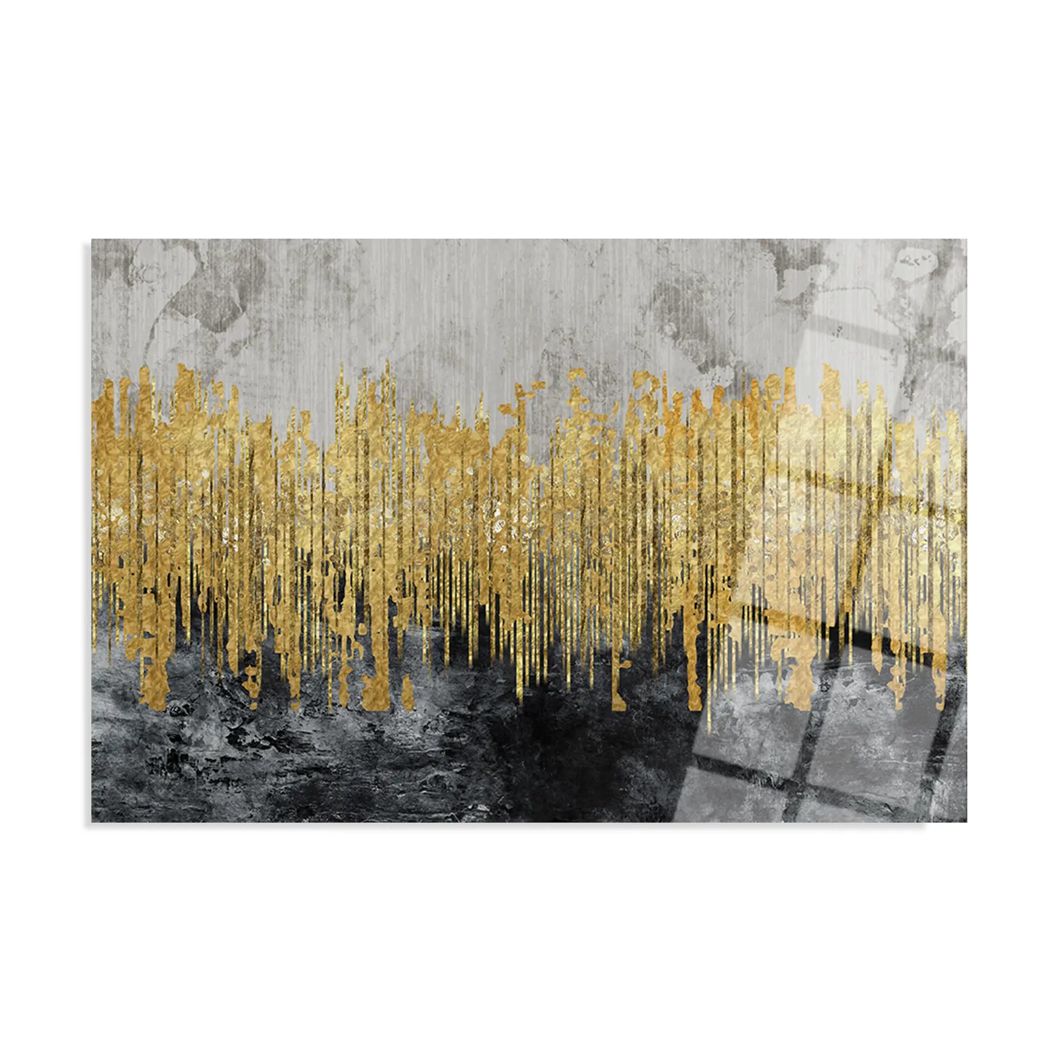 Abstract Glass Wall Art GAD182-A 90 x 60 cm