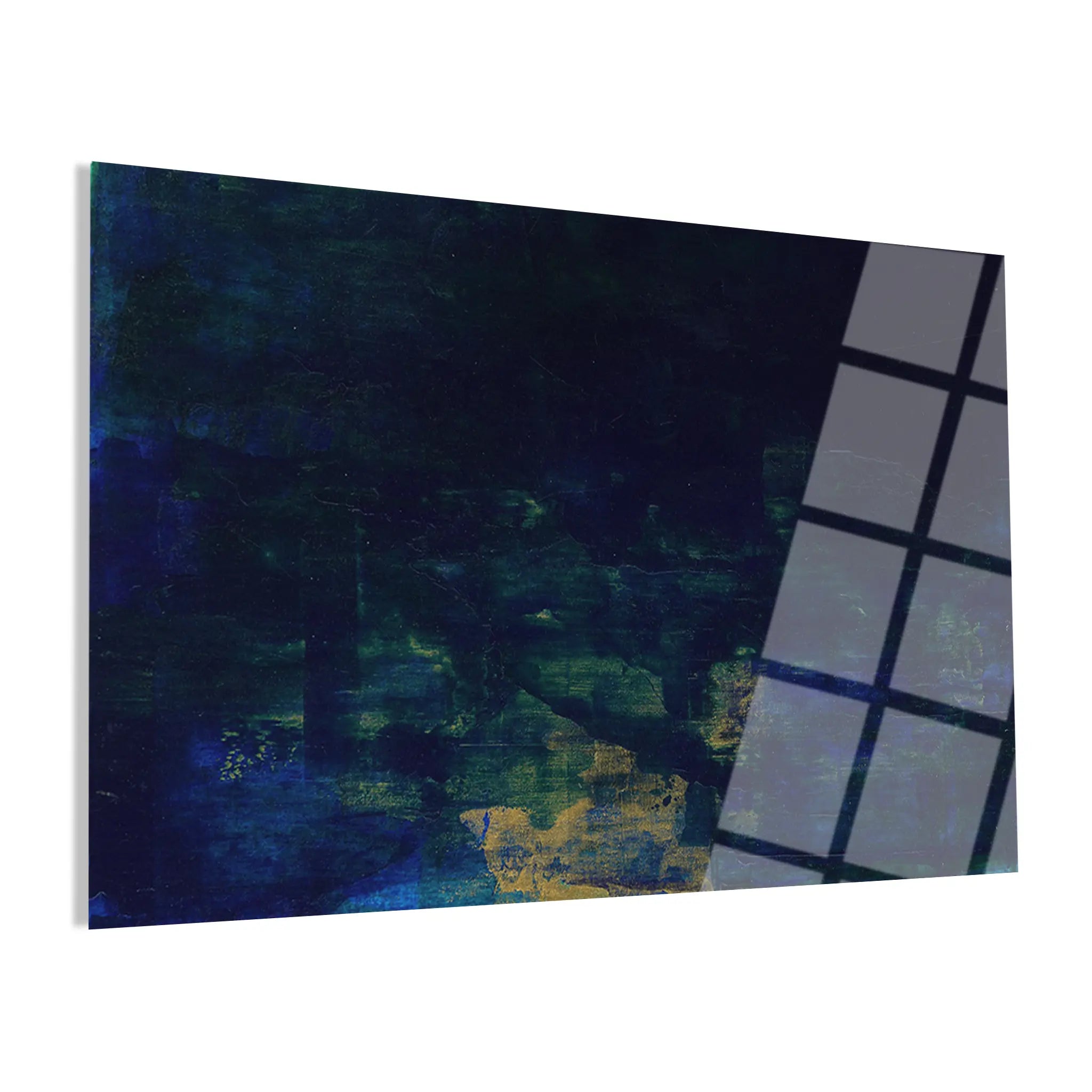 Abstract Glass Wall Art GAD185-A 90 x 60 cm