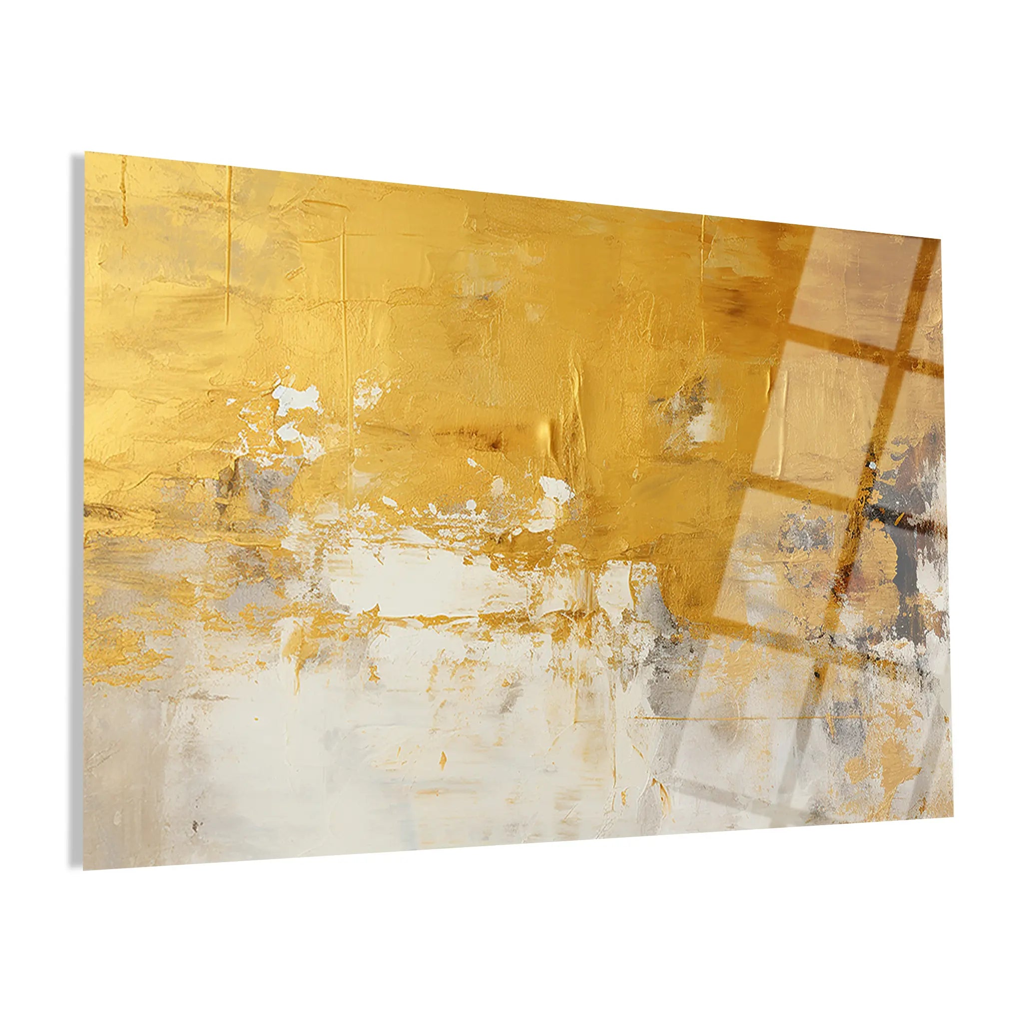 Abstract Glass Wall Art GAD188-A 90 x 60 cm