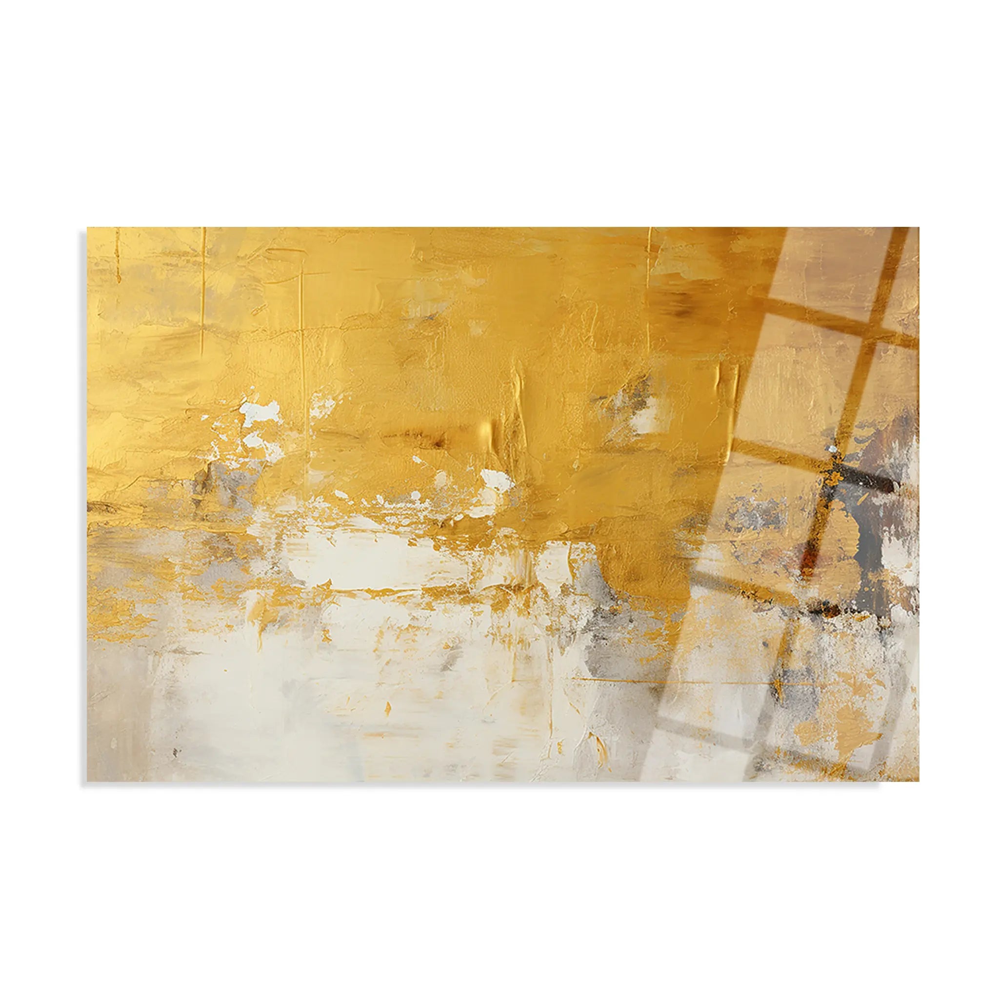 Abstract Glass Wall Art GAD188-A 90 x 60 cm