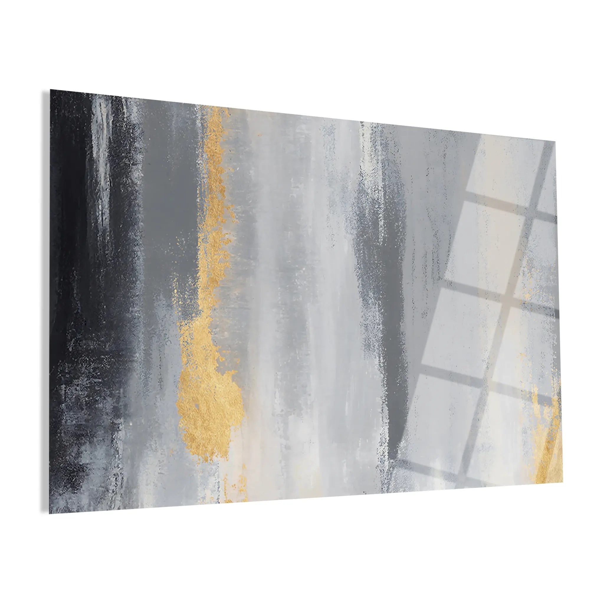 Abstract Glass Wall Art GAD189-A 90 x 60 cm