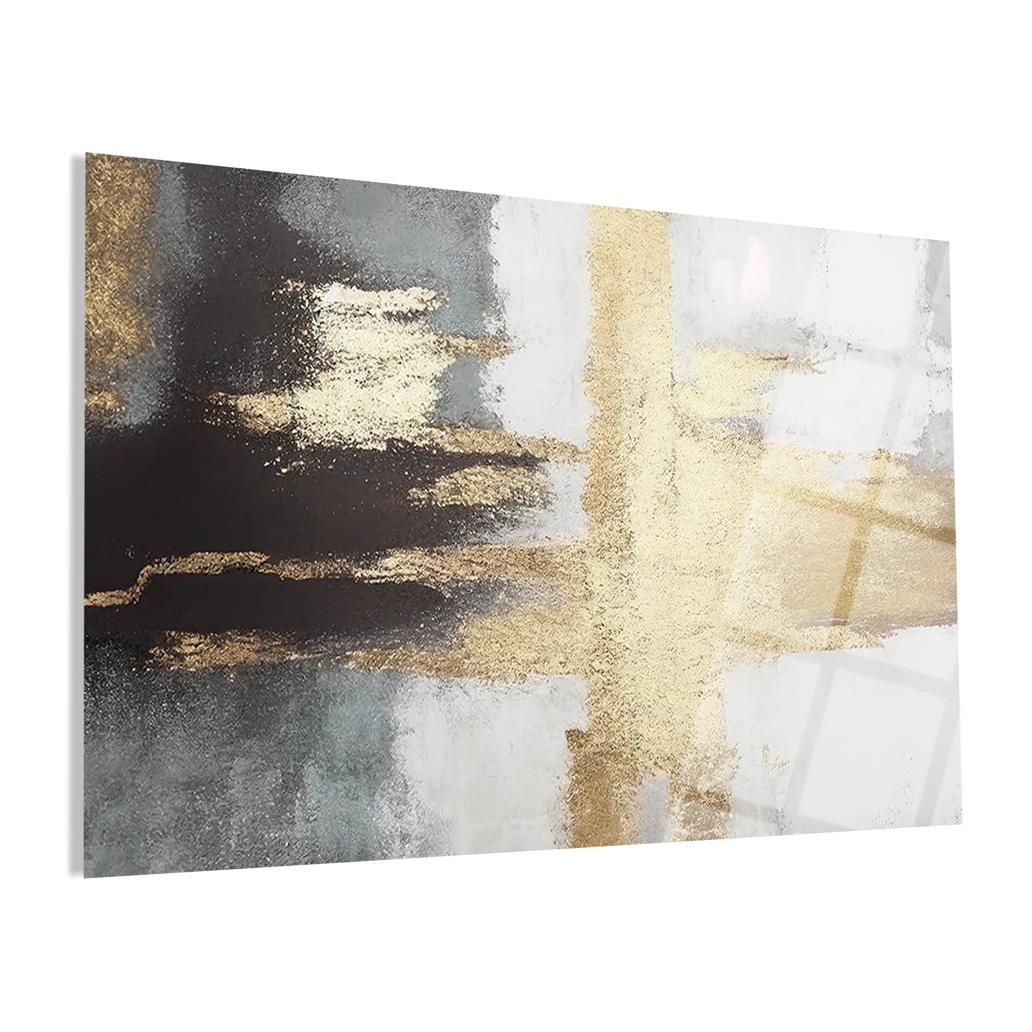 Abstract Glass Wall Art GAD192-A 90 x 60 cm