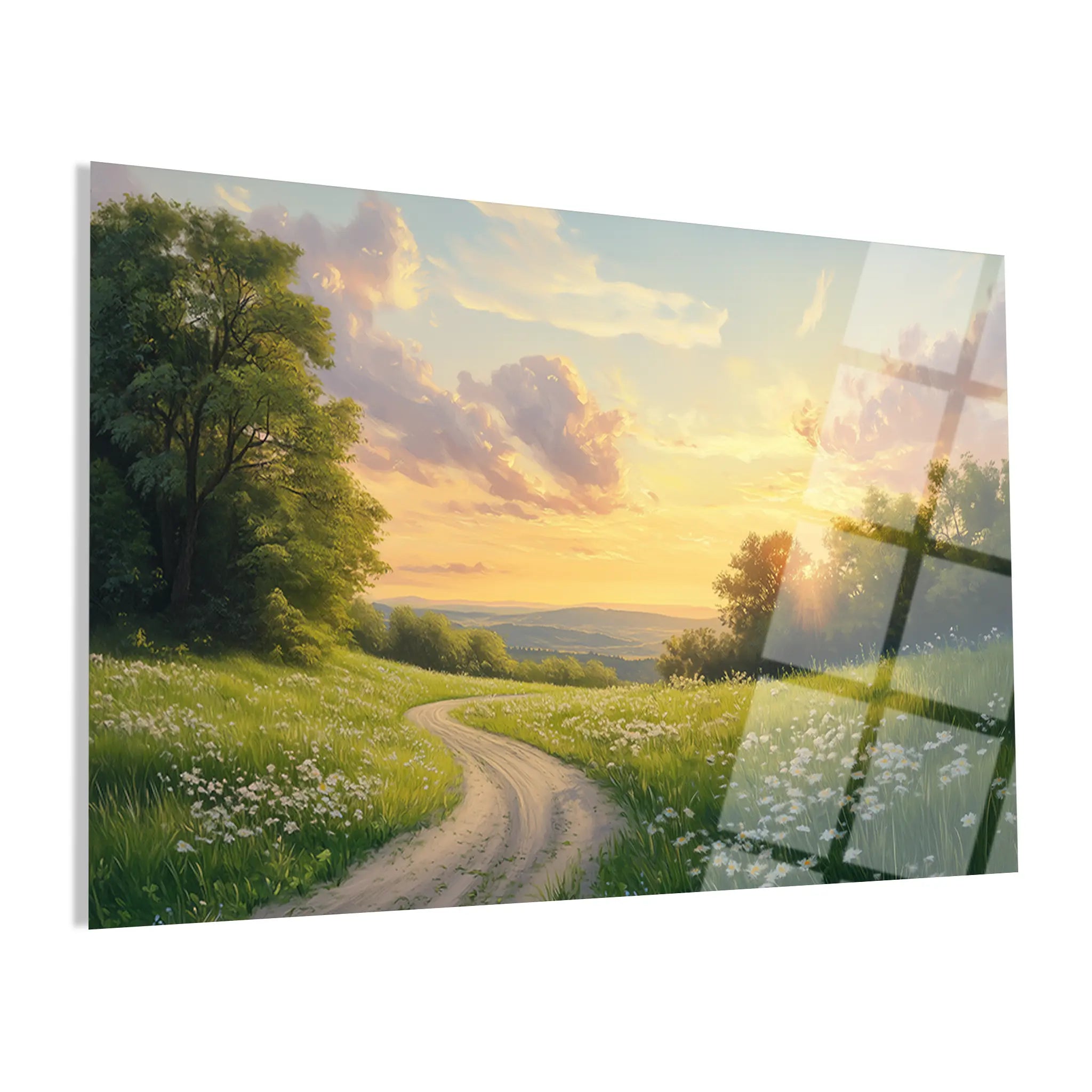 Landscape Glass Wall Art GAD198-L 90 x 60 cm