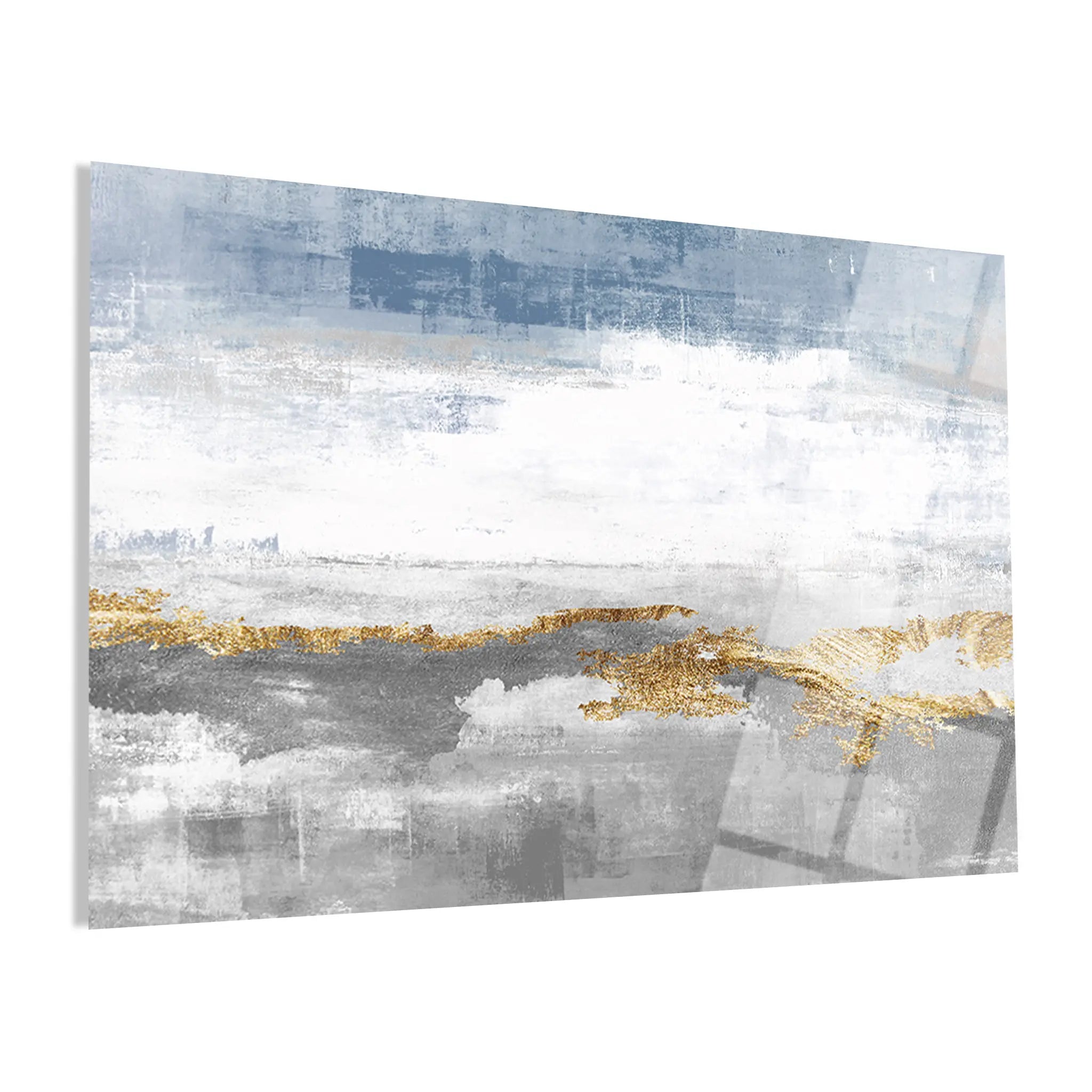 Abstract Glass Wall Art GAD207-A 90 x 60 cm