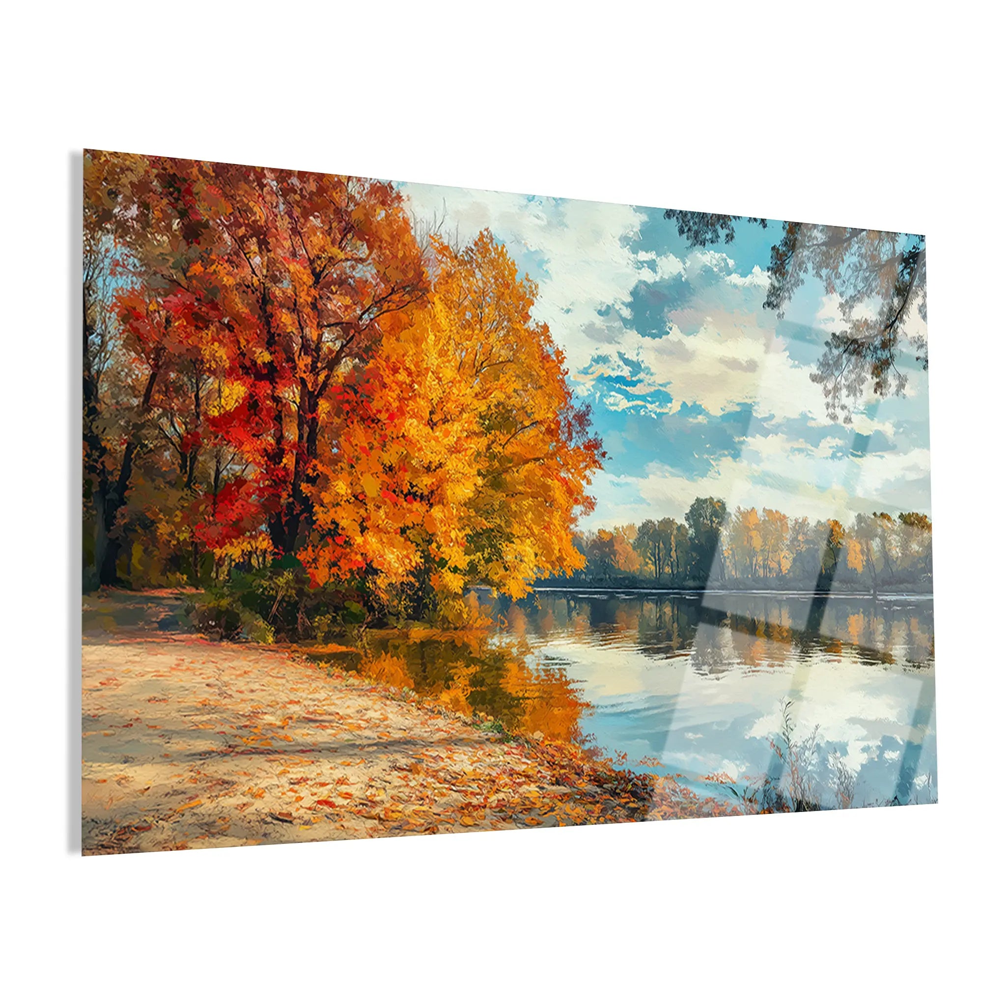 Landscape Glass Wall Art GAD207-L 90 x 60 cm