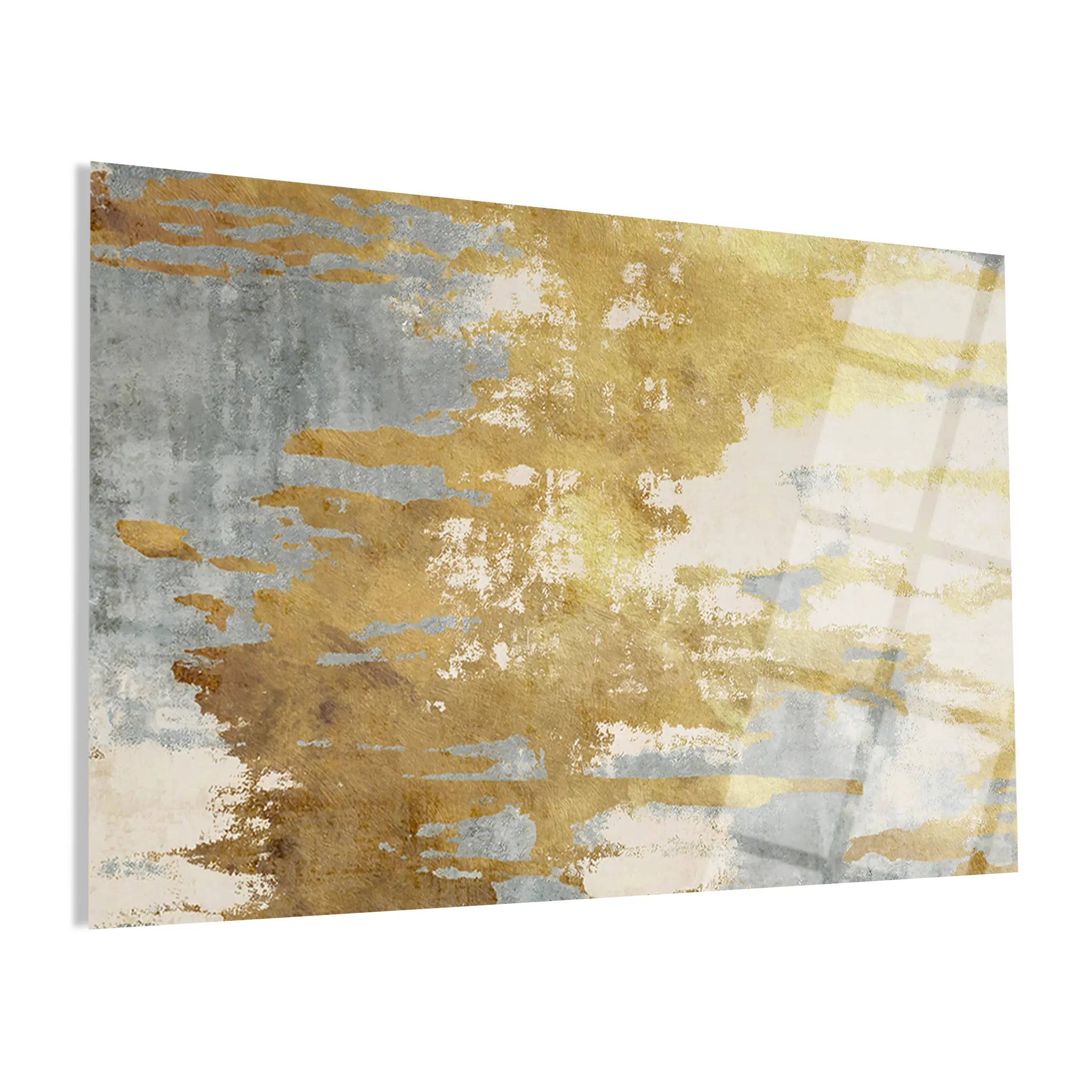 Abstract Glass Wall Art GAD208-A 90 x 60 cm